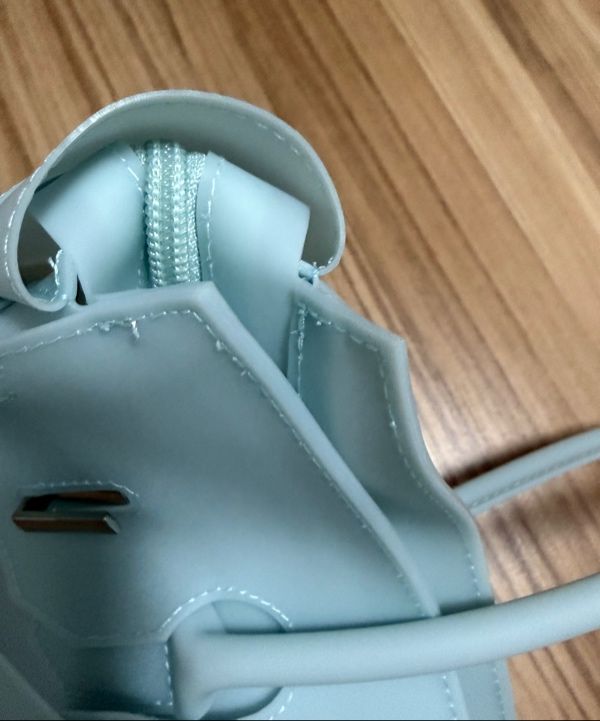 MUSINSA公式 | DEINET JELLY TWO-WAY BAG IN ICE BLUE