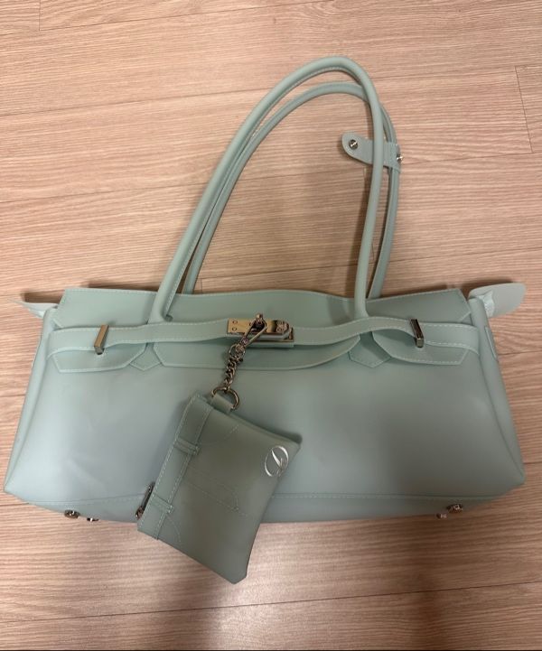 MUSINSA公式 | DEINET JELLY TWO-WAY BAG IN ICE BLUE