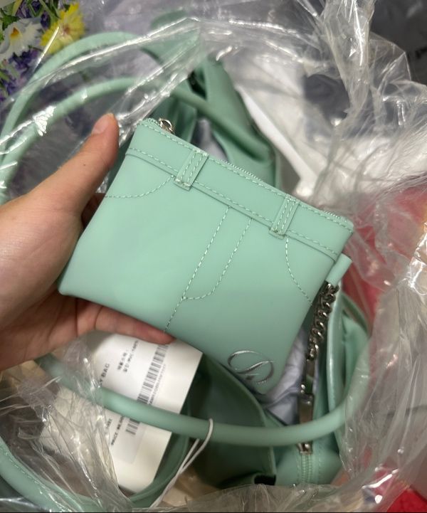 MUSINSA | DEINET JELLY TWO-WAY BAG IN MINT