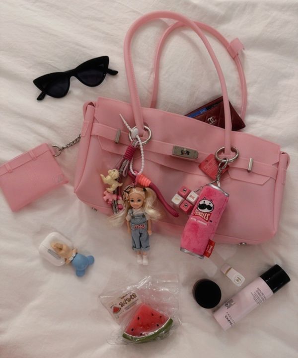 MUSINSA公式 | DEINET JELLY TWO-WAY BAG IN PINK