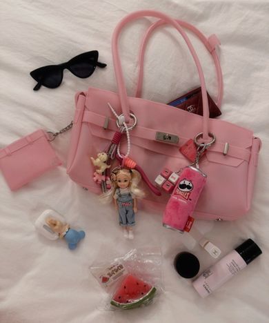MUSINSA公式 | DEINET JELLY TWO-WAY BAG IN PINK