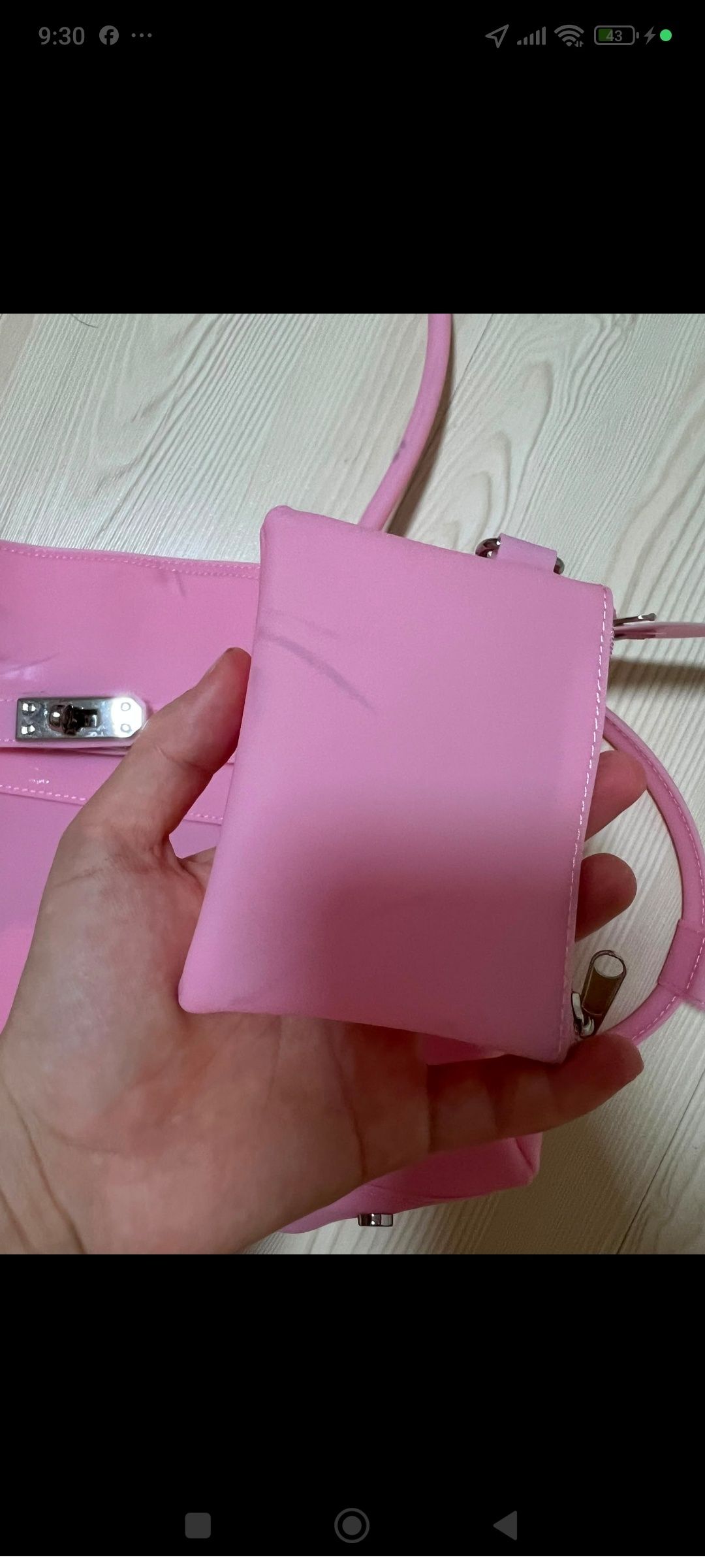 MUSINSA | DEINET JELLY TWO-WAY BAG IN PINK
