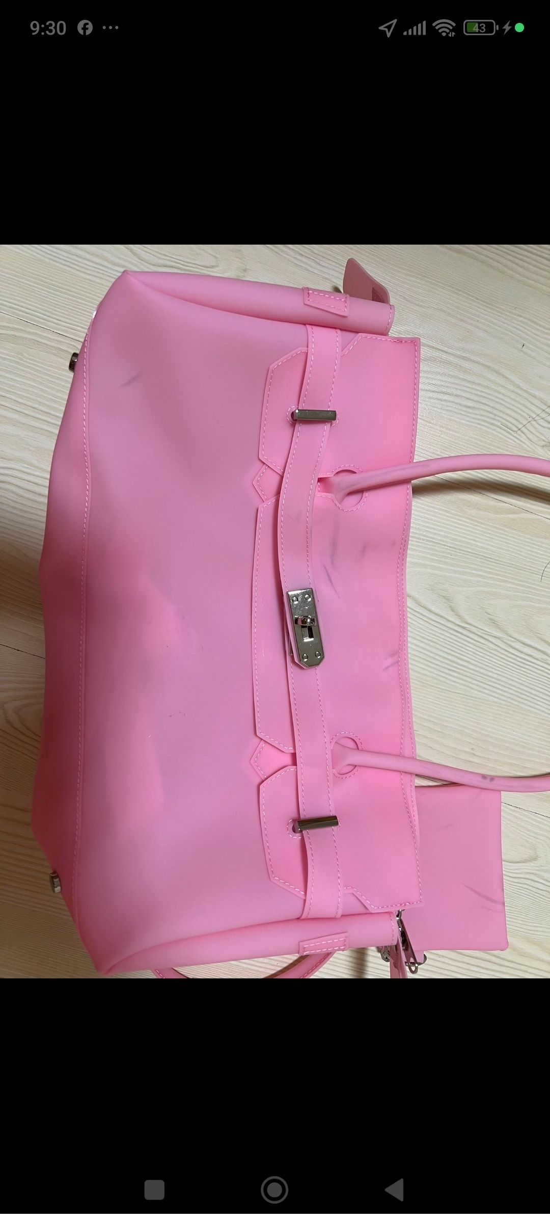 MUSINSA | DEINET JELLY TWO-WAY BAG IN PINK
