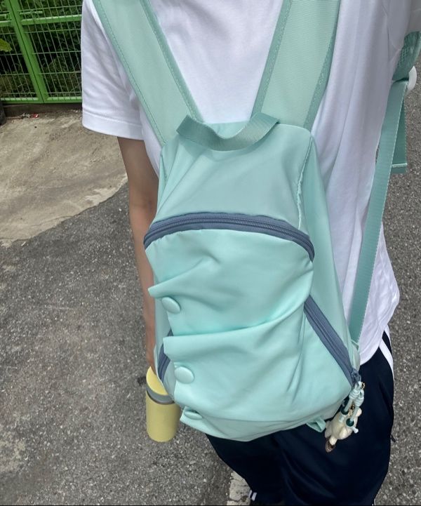 MUSINSA公式 | OAFISH Drape Backpack, Mint
