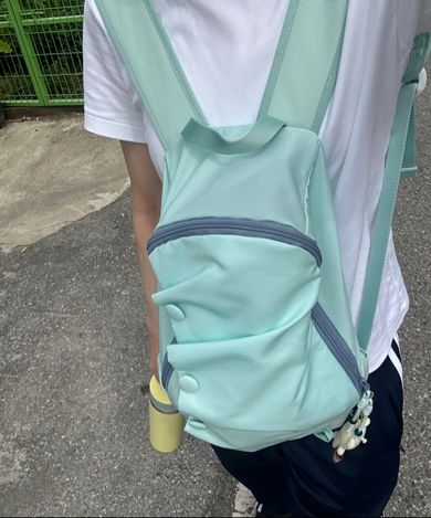 MUSINSA公式 | OAFISH Drape Backpack, Mint