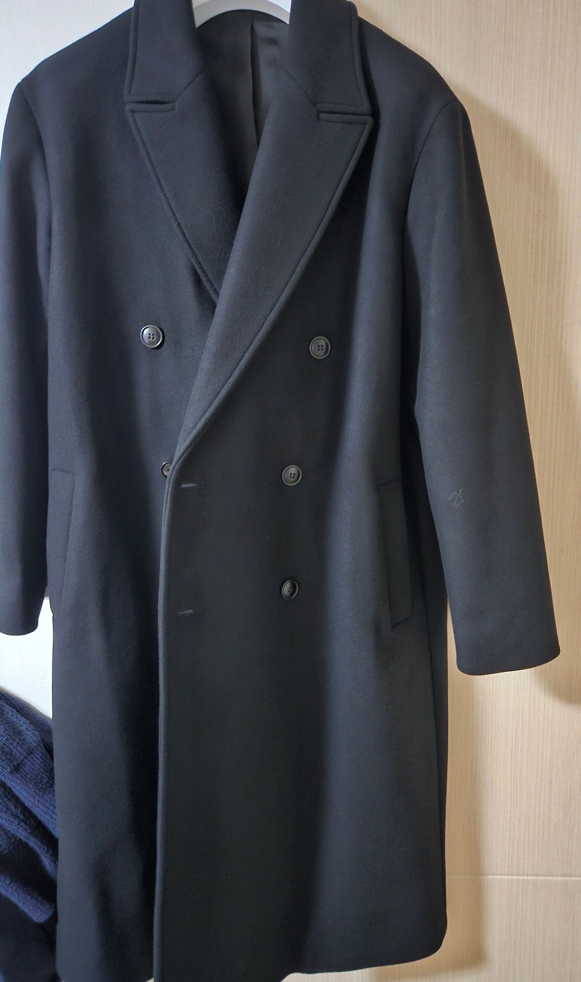「美品」COOR MTR Overfit Double Long Coat MUSINSA | COOR MTR Overfit Double Long Coat (Black)