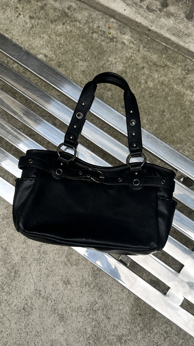 MUSINSA公式 | SEYSTUDIO Velor Bag - Black