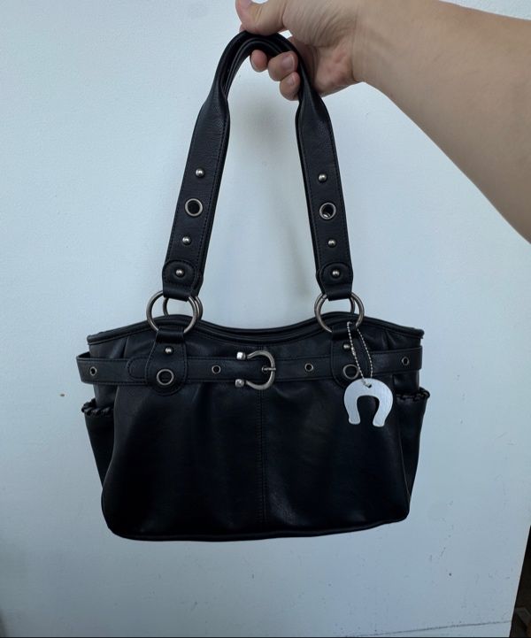 MUSINSA公式 | SEYSTUDIO Velor Bag - Black