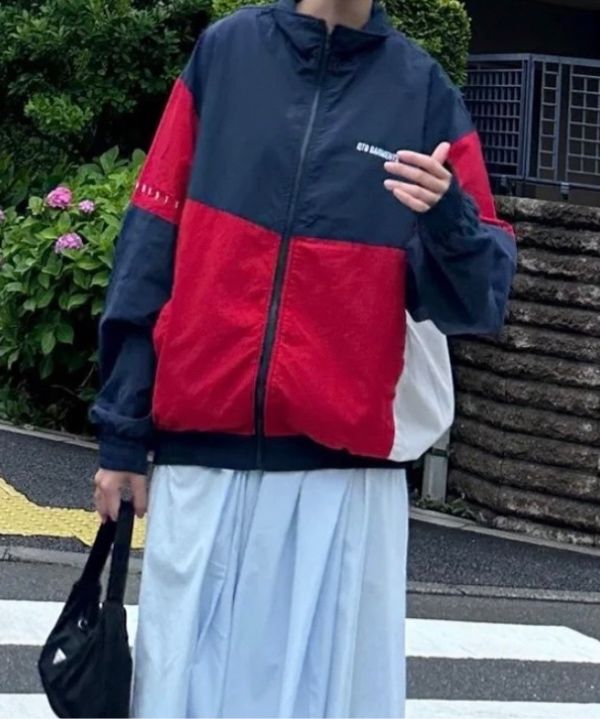 MUSINSA公式 | QT8 GARMENTS RG Old Track Jacket (Red)