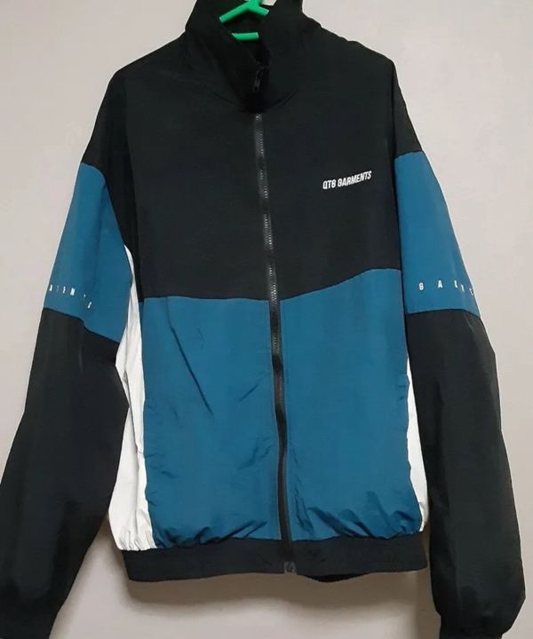 QT8 GARMENTS RG OLDナイロンジャケット ディープブルーM MUSINSA | QT8 GARMENTS RG Old Track Jacket (Deep Blue)