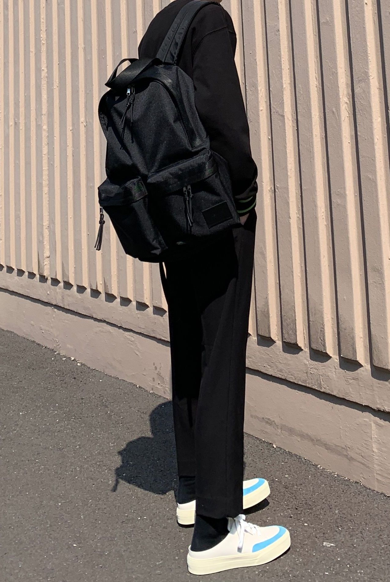 【MAISON MINED】24SS★ TWO POCKET NYLON BACKPACK MUSINSA | MAISON MINED TWO POCKET BACKPACK