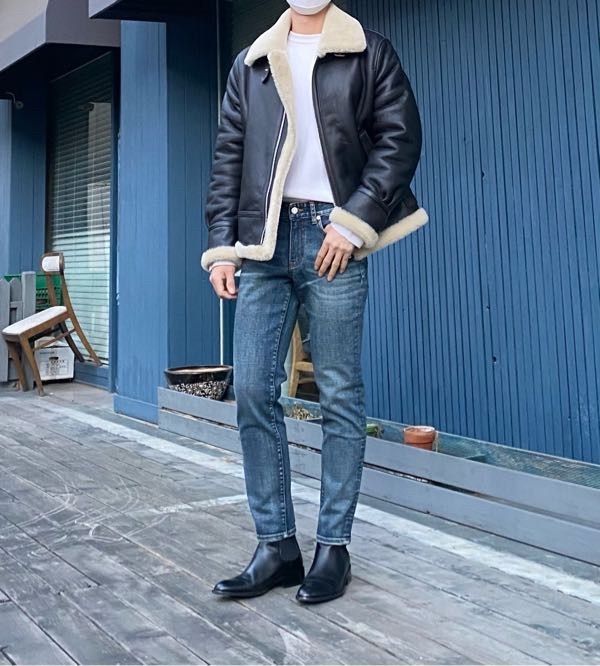 【SPERONE】24FW★ Fake B3 Mustang Jacket Woman MUSINSA | SPERONE WOMEN Real B3 Mustang Jacket Women (Black)