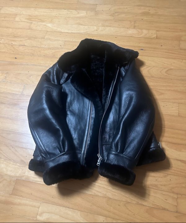 MUSINSA公式 | SPERONE リアルB3ムスタンジャケット メンズ (ブラック)