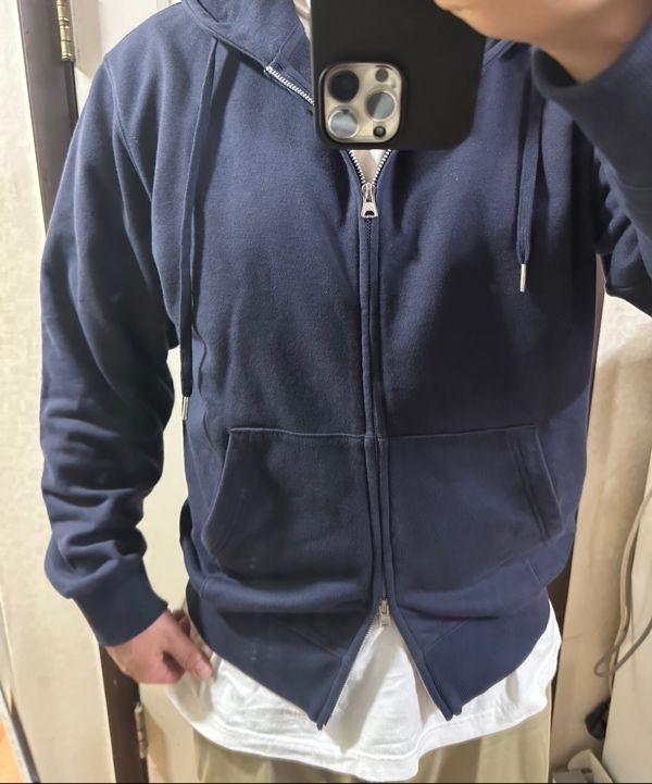 MUSINSA公式 | MUSINSA STANDARD パーカースウェットジップアップ