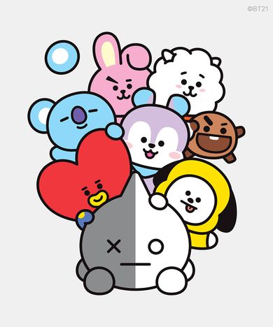 BT21 새로운 MD 컬렉션
