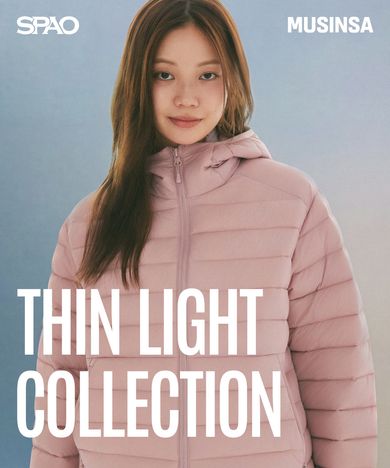 스파오 씬라이트 경량 패딩