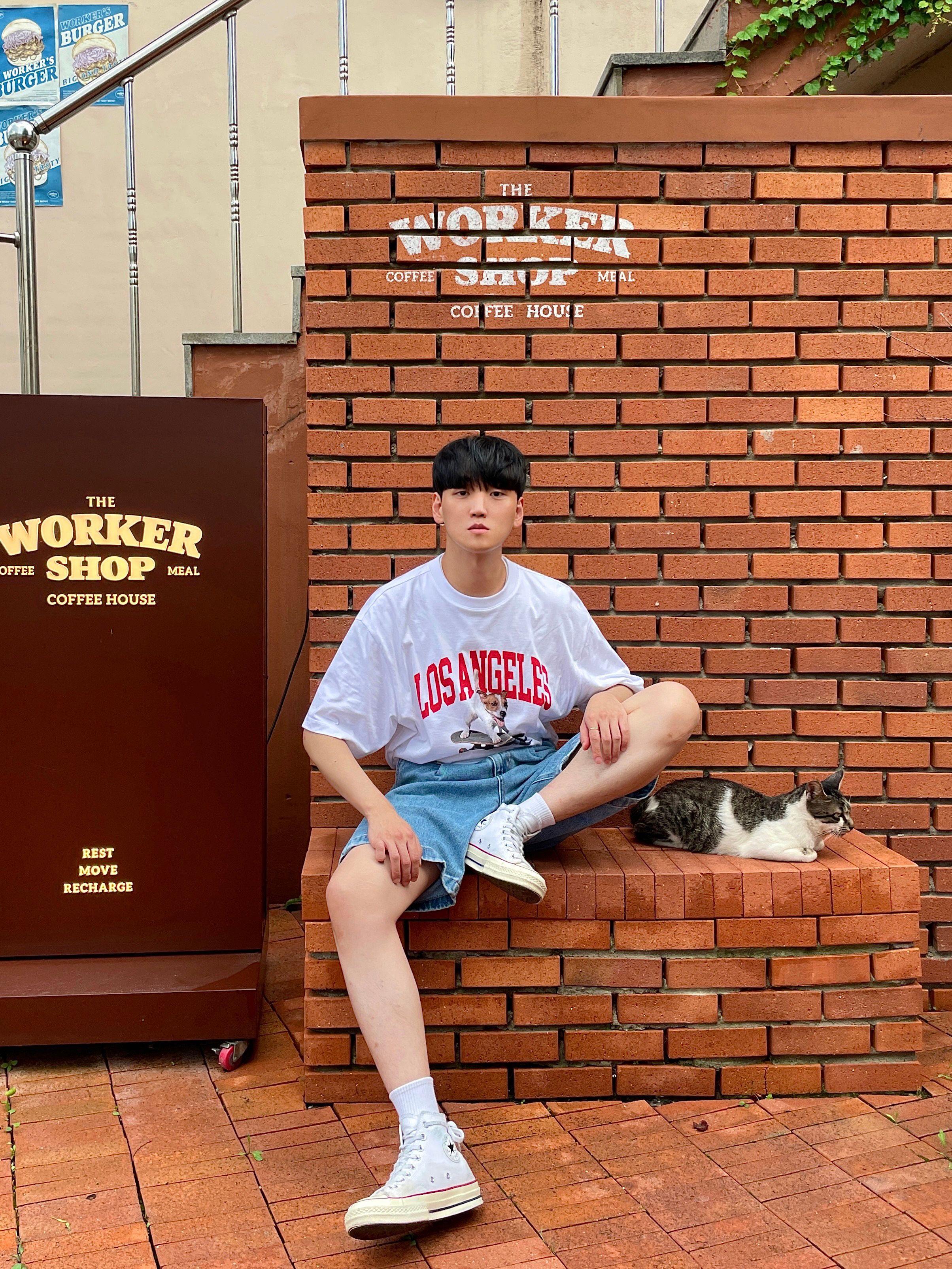 Vision Street Wear☆VSW Puppy T-Shirts MUSINSA | VISION STREETWEAR VSW Puppy T-Shirts Deep Green