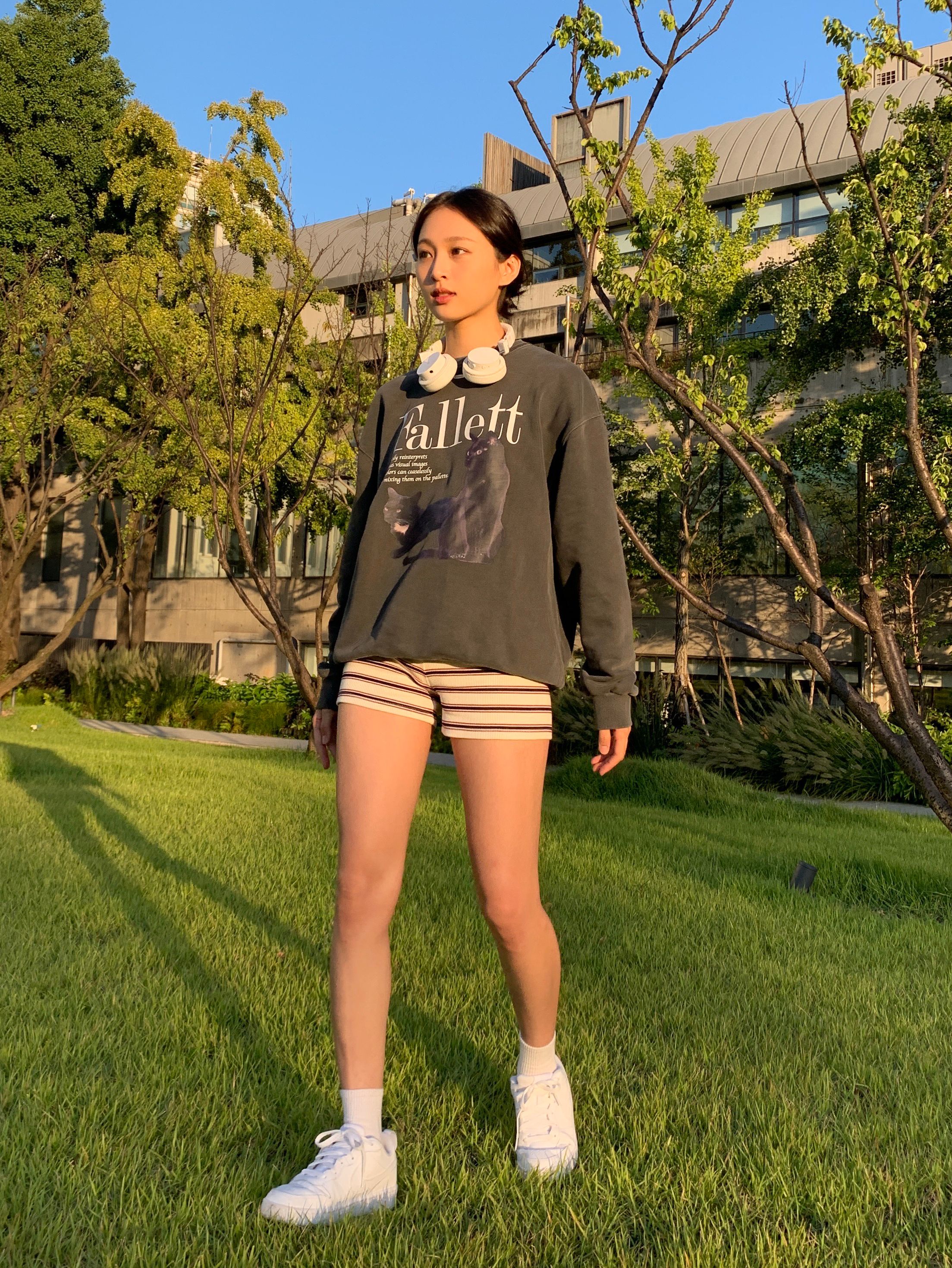 Tシャツ・カットソー Fallett Deuce Nero Sweatshirt Light Gray FA2203CR03LG MUSINSA | FALLETT Deuce Nero Sweatshirt Light Gray
