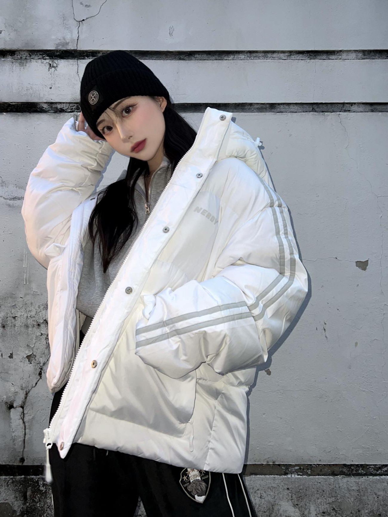 MUSINSA | NERDY NY Down Jacket White