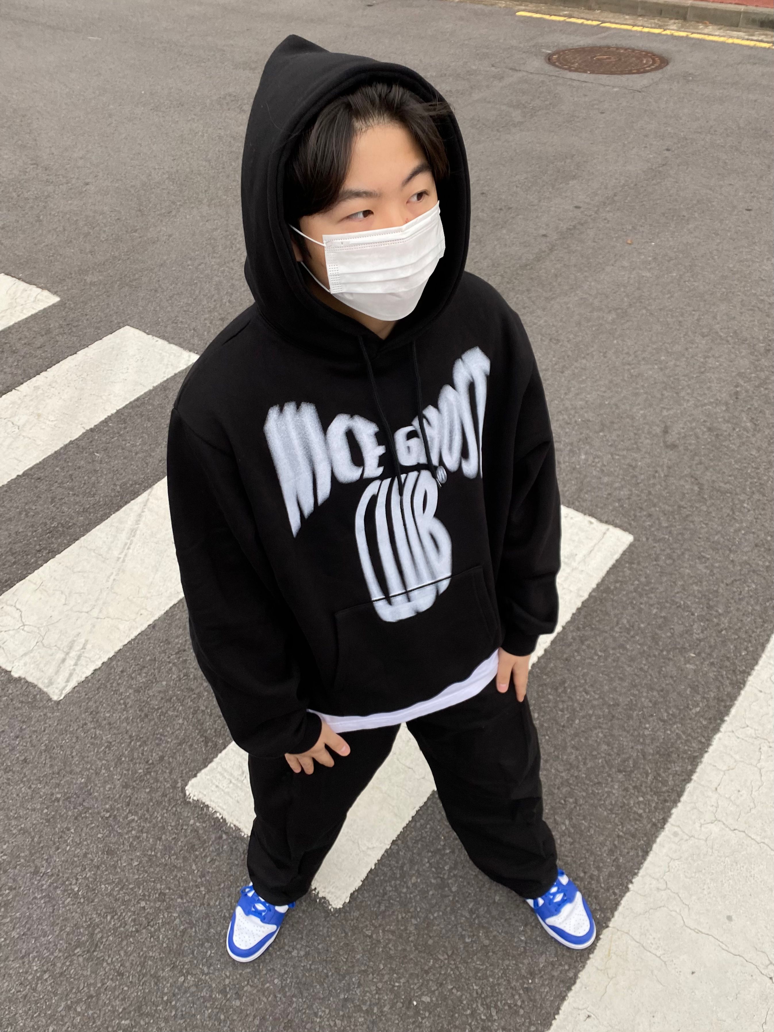 さらに100円引き◆NICE GHOST CLUB◆SCREAM LOGO HOODIE SCREAM LOGO HOODIE[WHITE] - niceghostclub