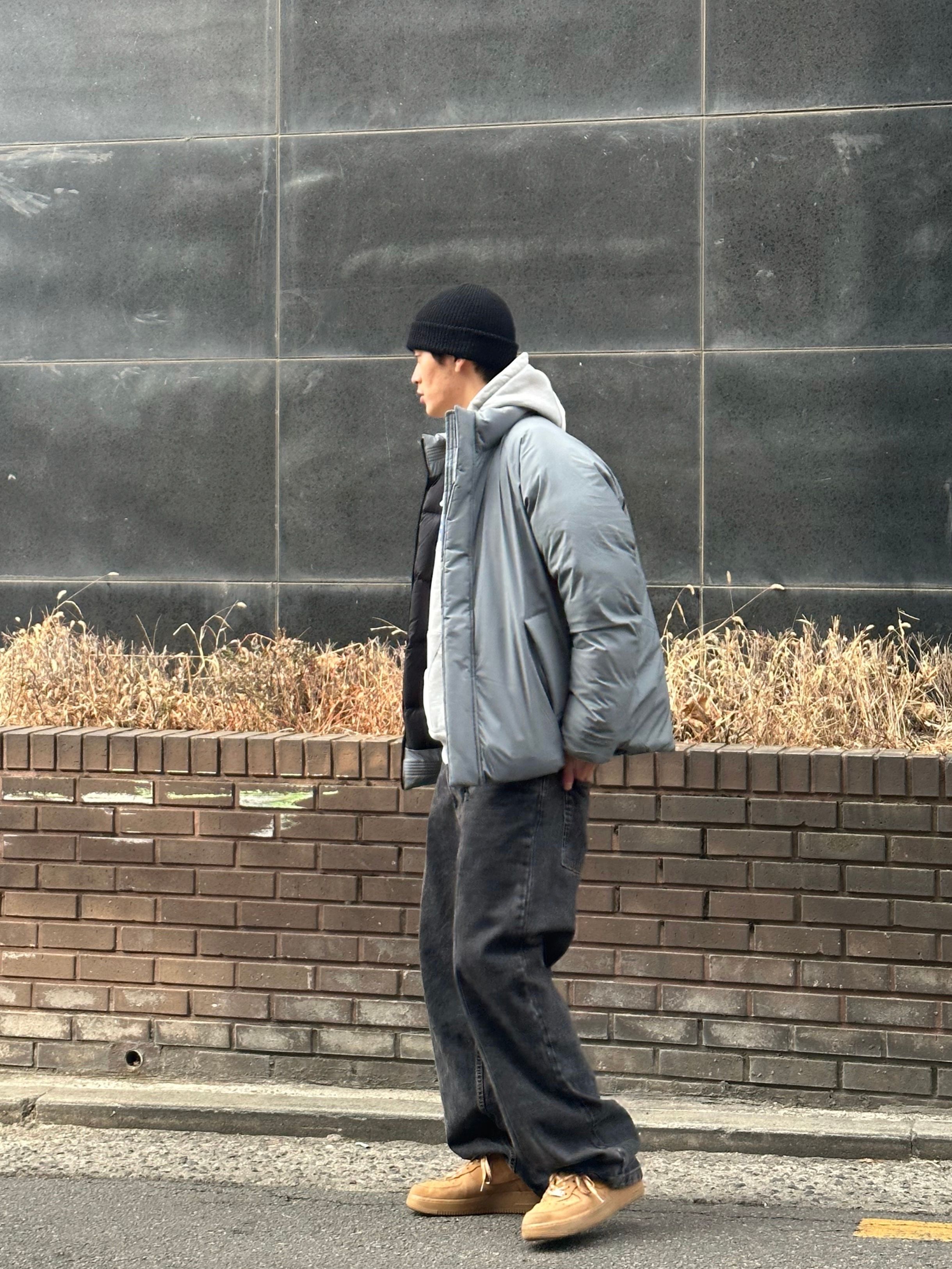 MUSINSA公式 | thisisneverthat Down Blouson Charcoal