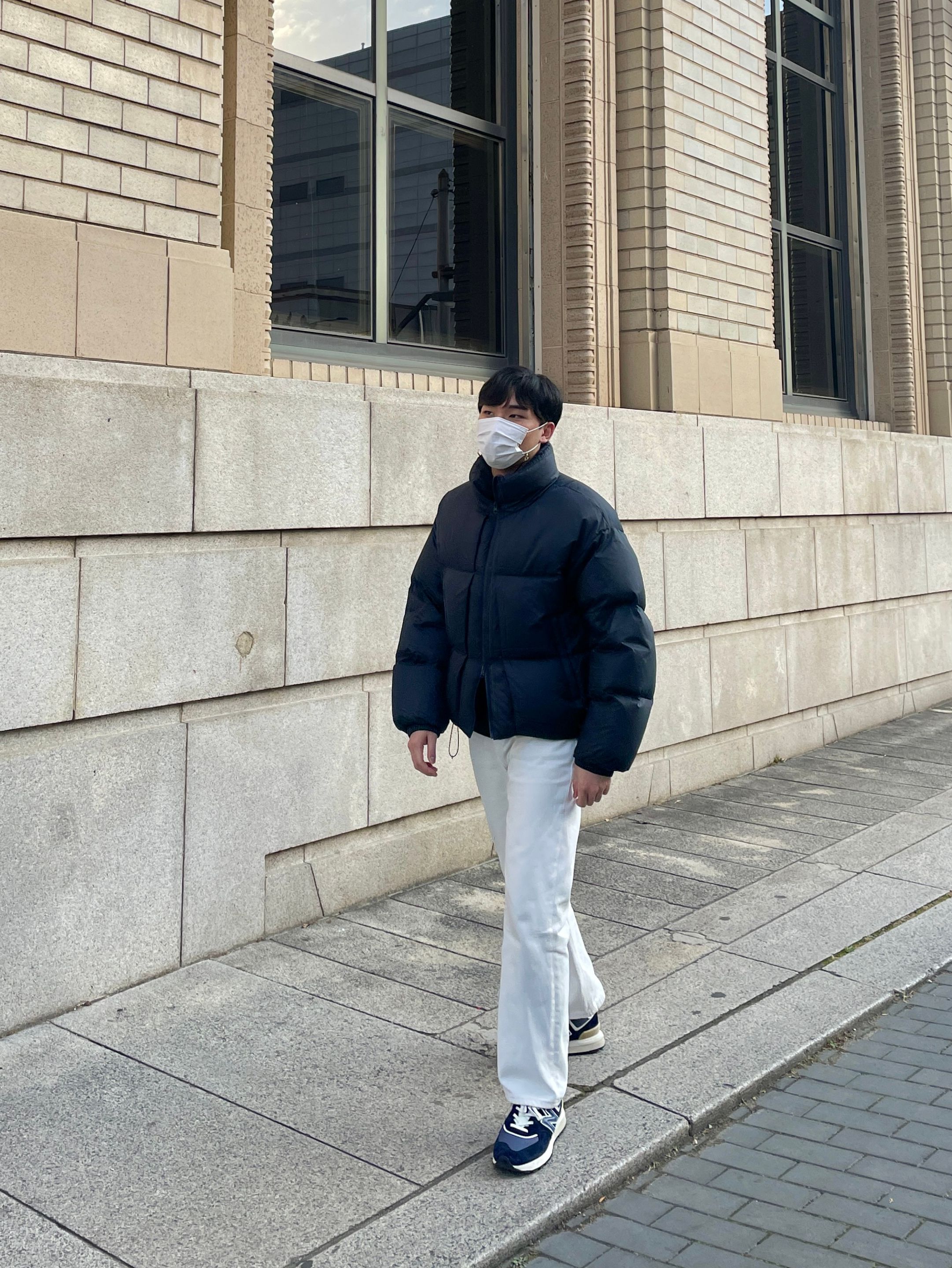 ブルゾン INSILENCE BOUCLE WOOL ZIP-UP PUFFER JUMPER INSILENCE BOUCLE WOOL ZIP-UP PUFFER JUMPER (IN SILENCE