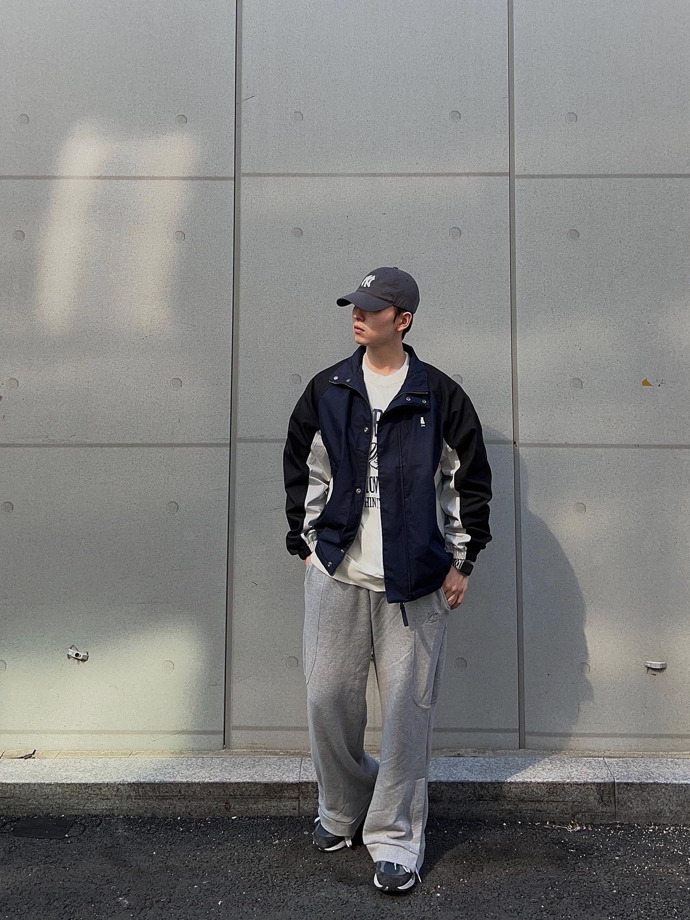 [WOOALONG]★韓国人気★Overdyed set up Long pants WOOALONG】韓国大人気☆Overdyed set up Long pants