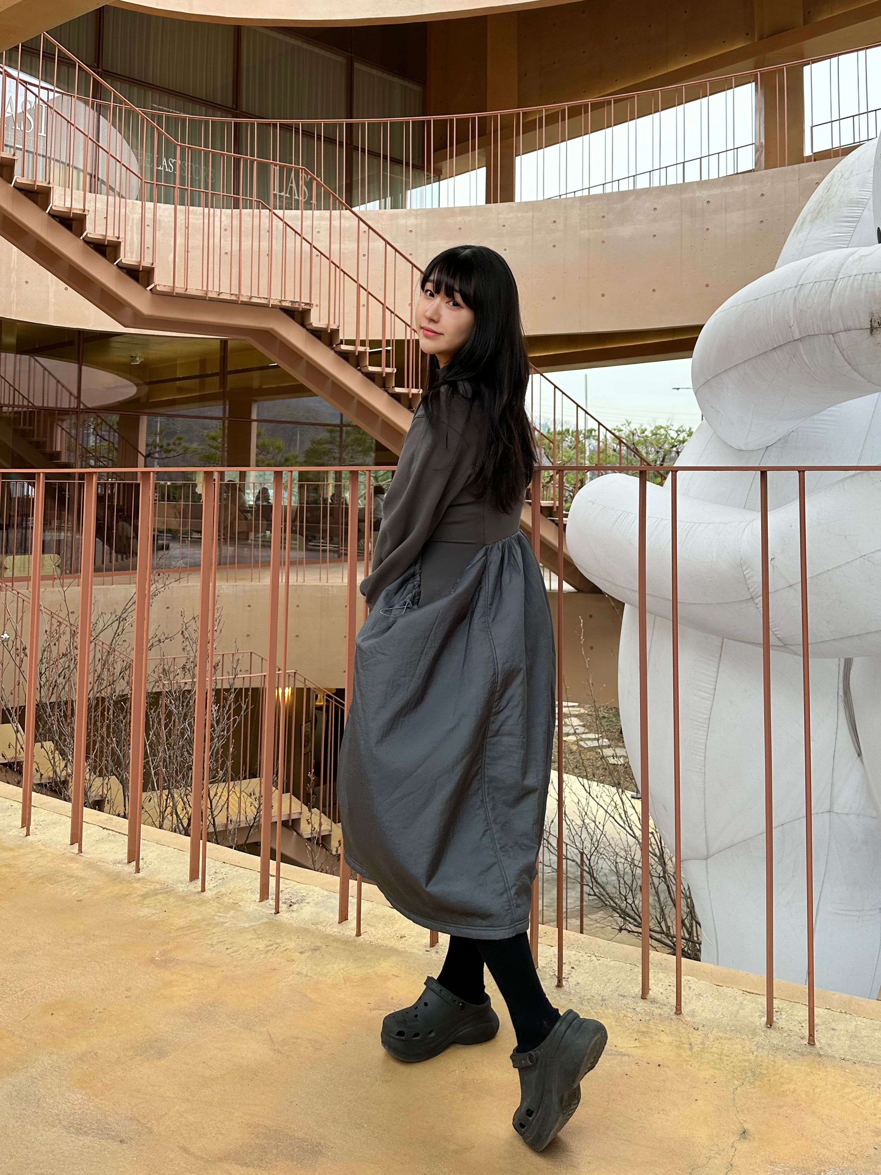 아모멘토(AMOMENTO) SHEER PADDED DRESS(color2) - 사이즈 & 후기 | 무신사