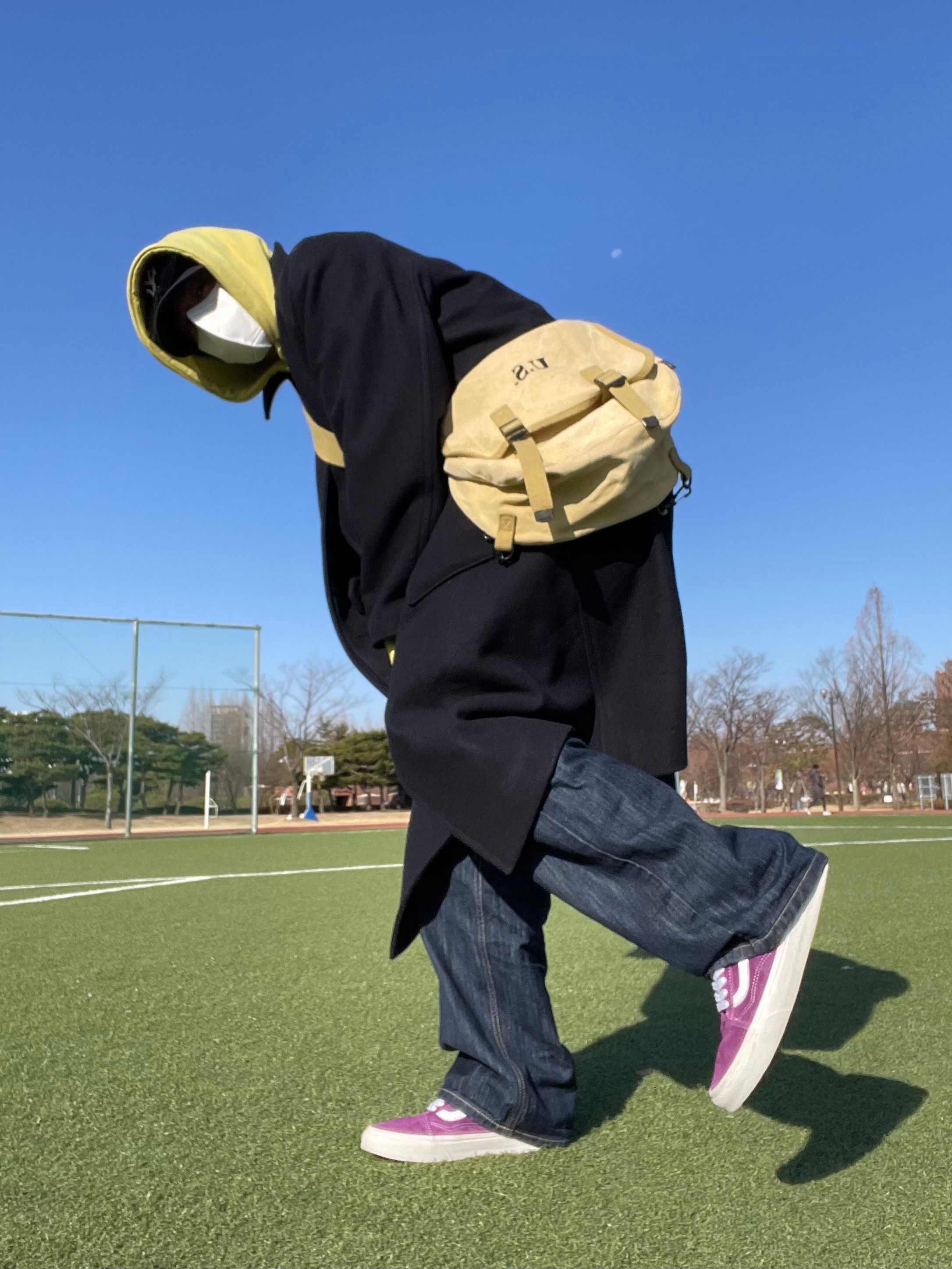 MUSINSA | LMC STAR ARCH APPLIQUE HOODIE heather gray