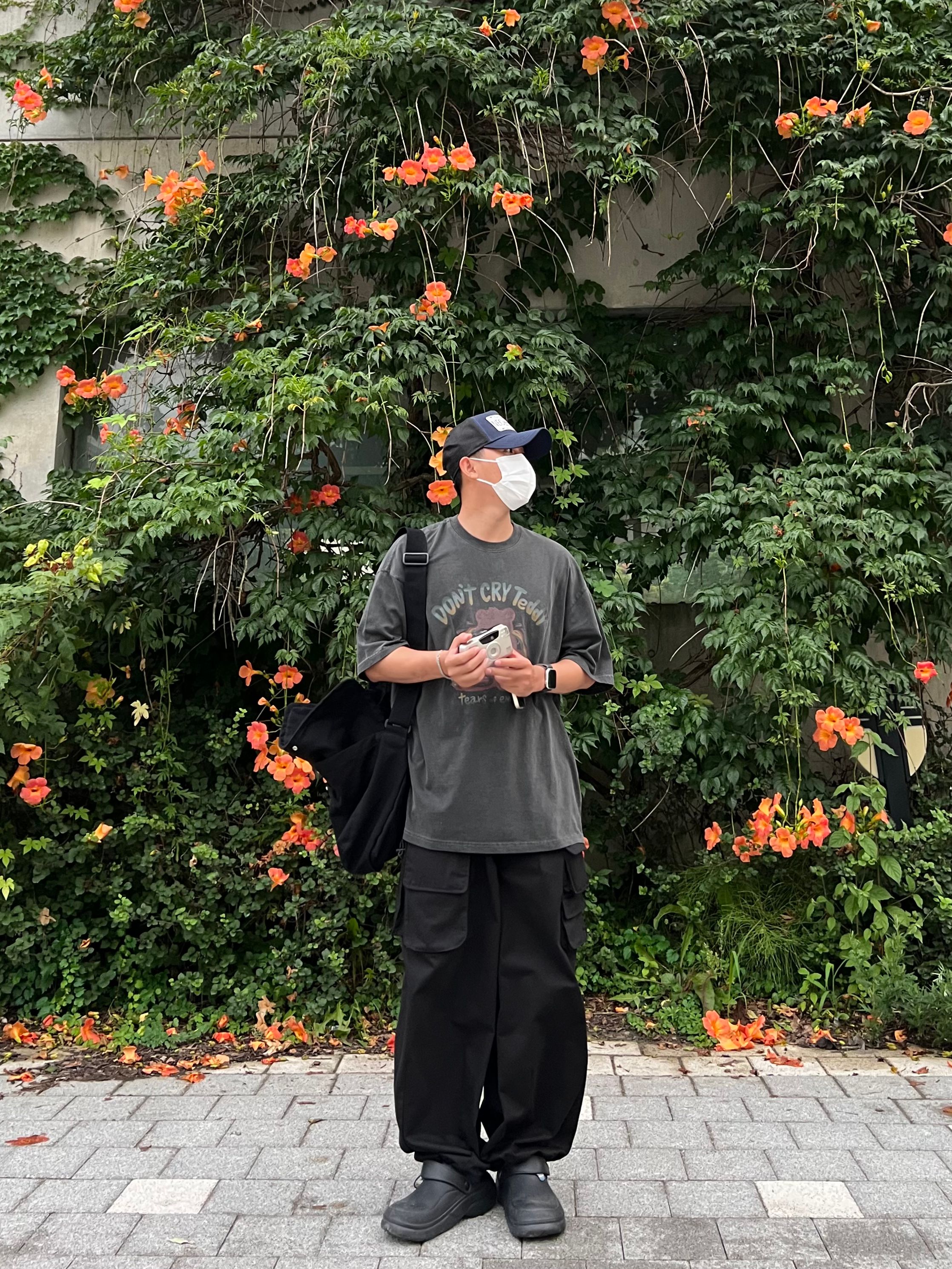 【CPGN STUDIO】25SS★ Blush Teddy Short Sleeve Tee MUSINSA | CPGN STUDIO DONT CRY TEDDY PIGMENT SHORT SLEEVE T