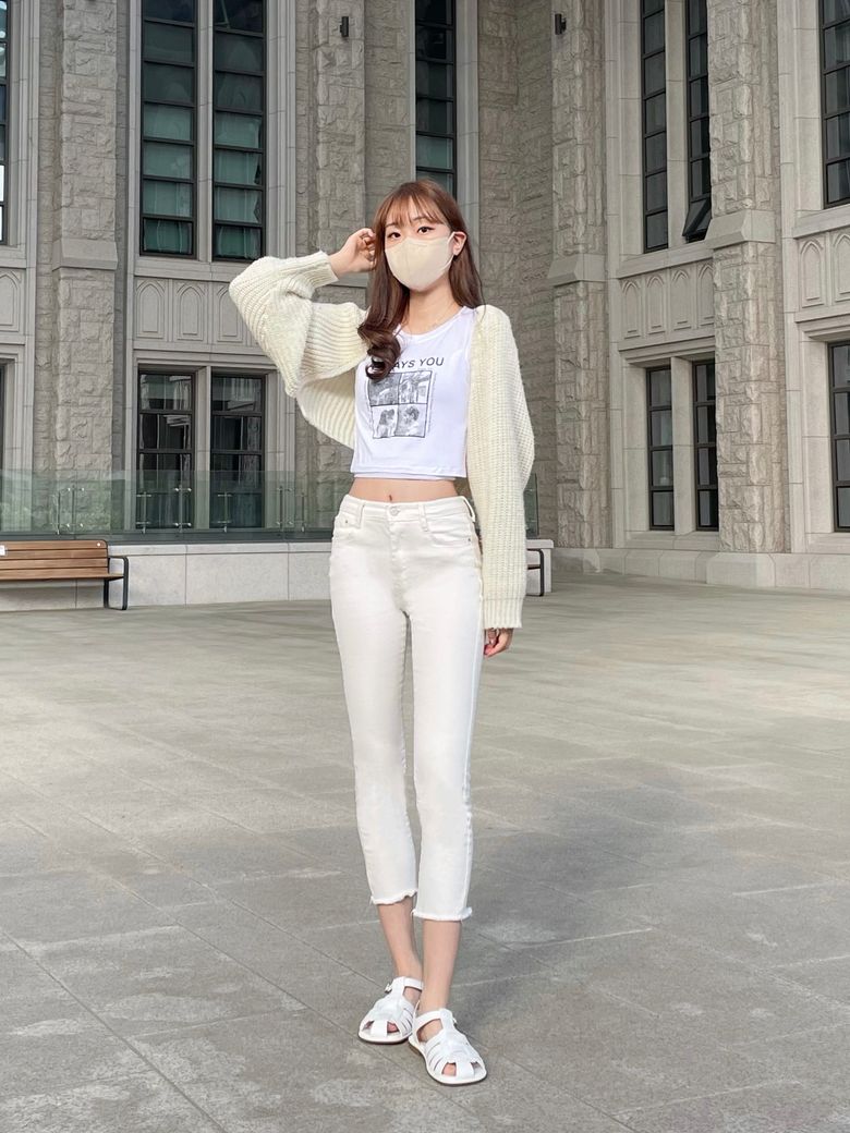 여성 여름 패션 데일리룩 여행 패션백 PARIS64 라피아백 라탄백 추천