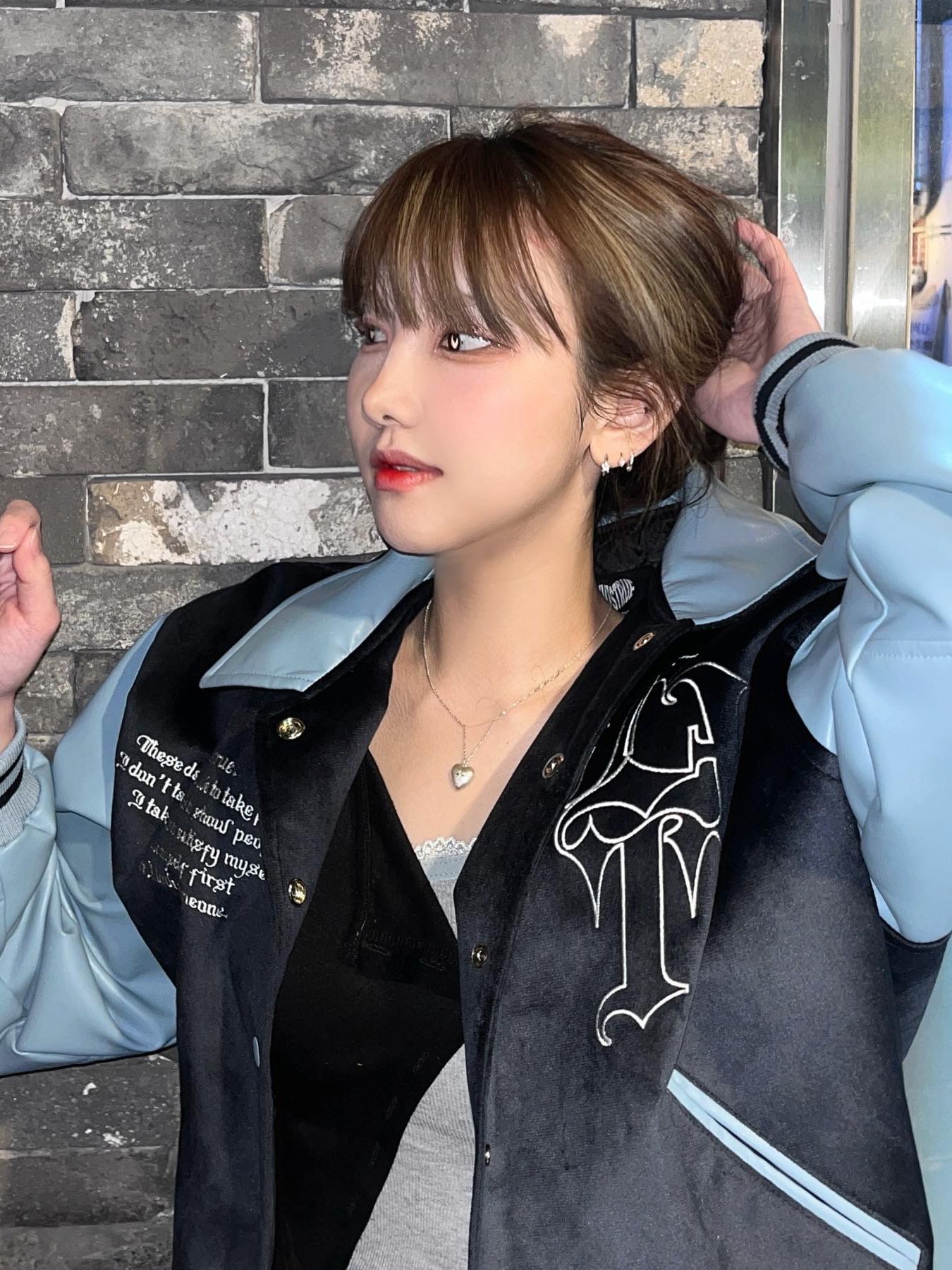 MUSINSA公式 | LUV IS TRUE MZ LVT VARSITY JACKET_BLUE