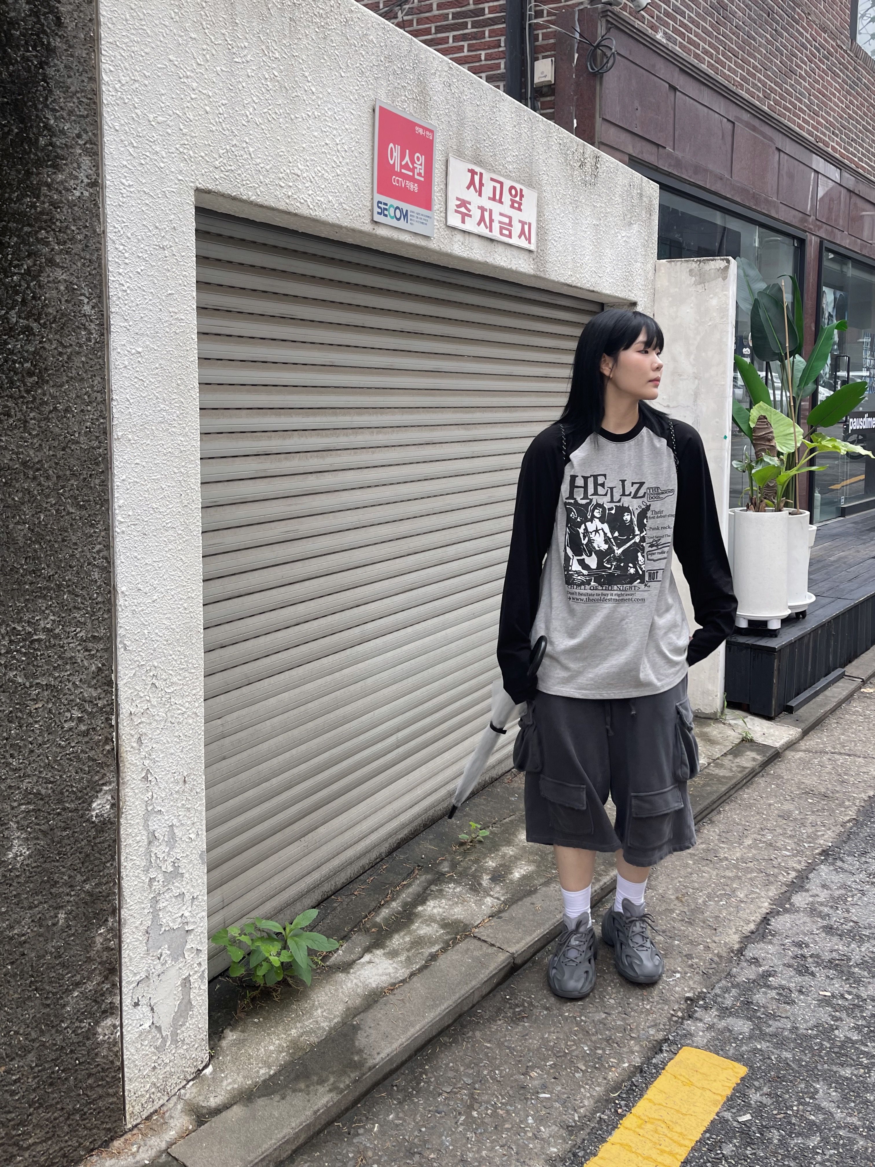 Tシャツ・カットソー THE COLDEST MOMENT TCM type raglan long sleeve navycharcoal MUSINSA | THE COLDEST MOMENT TCM hellz raglan long sleeve