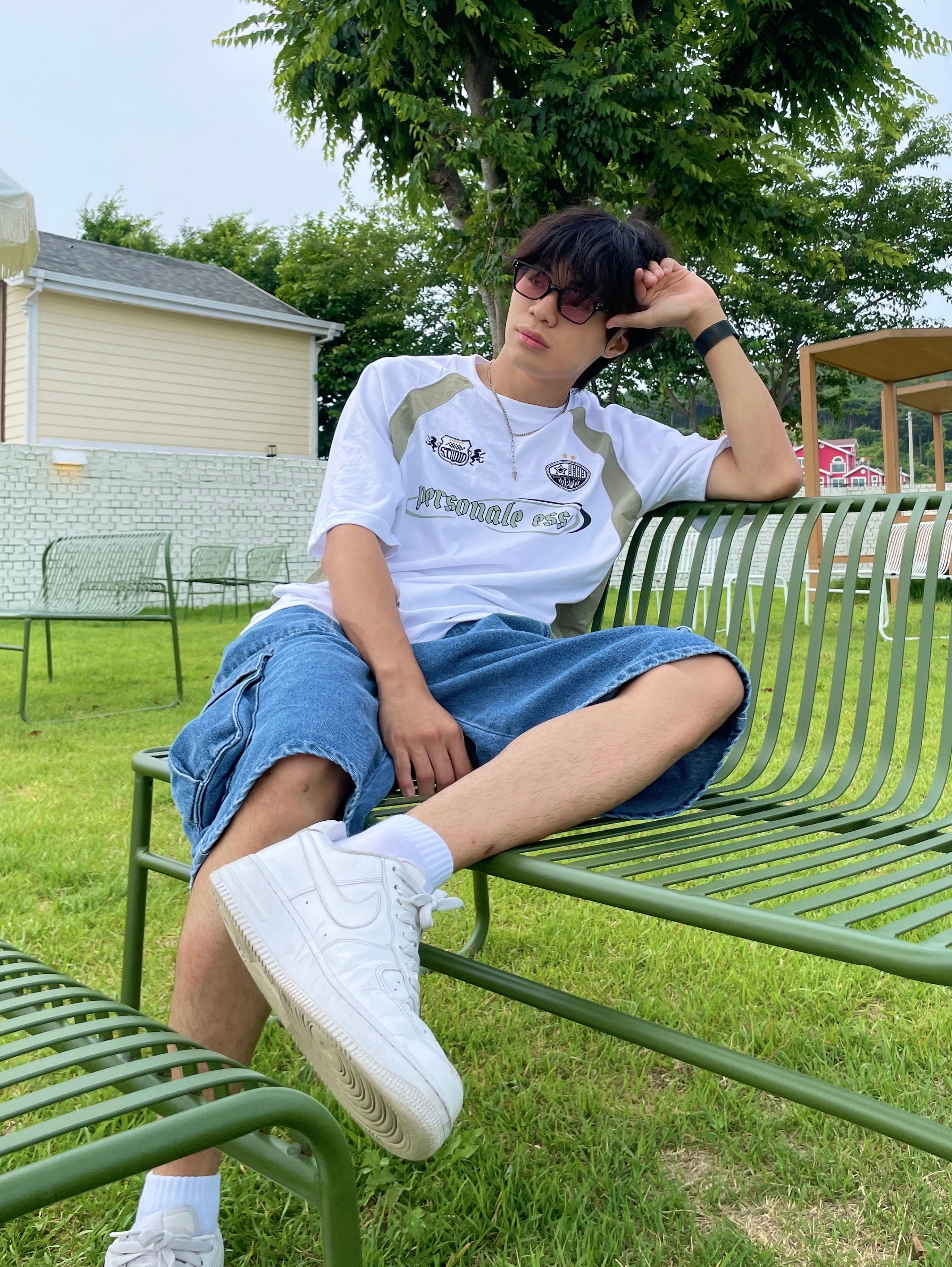 MUSINSA | CPGN STUDIO Nesca Club Reglan Short Sleeve T-Shirt