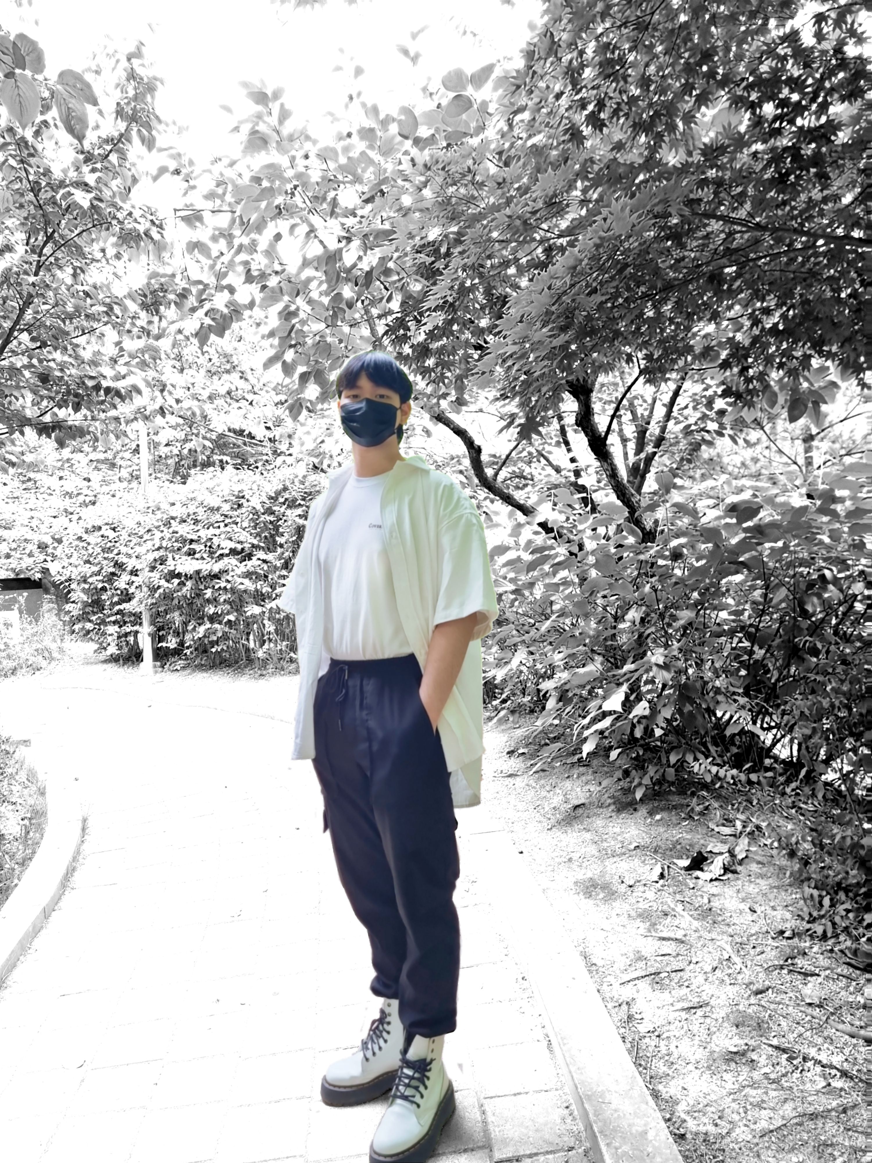 デニム・ジーパン NOT4NERD Cargo Jogger Slacks Pants Black PT021BK MUSINSA | NOT4NERD Cargo Jogger Slacks Pants - Black