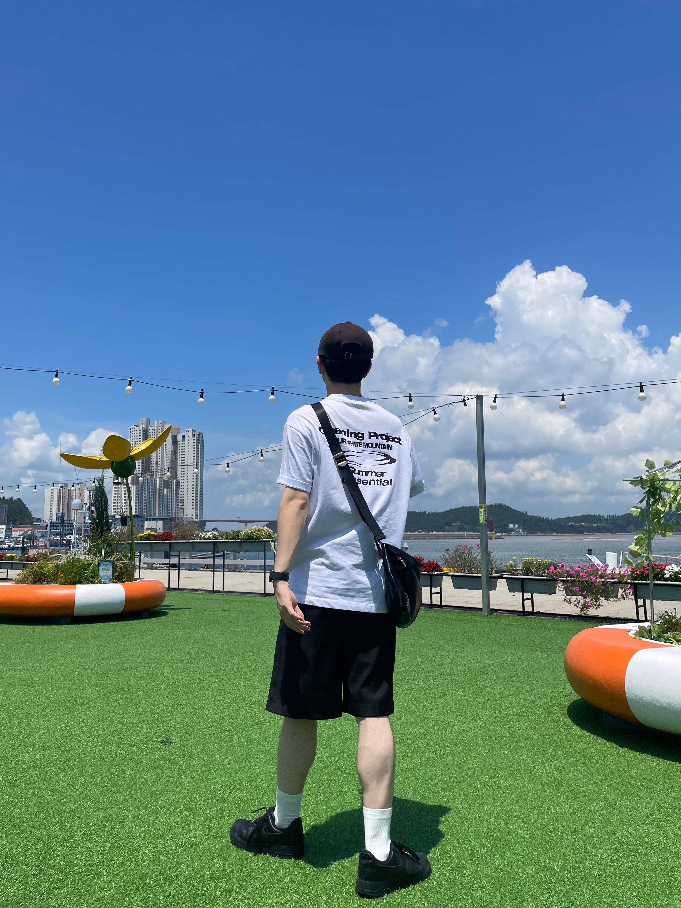 【OPENING PROJECT】 Essential T Shirt - White MUSINSA | OPENING PROJECT Essential T Shirt - White