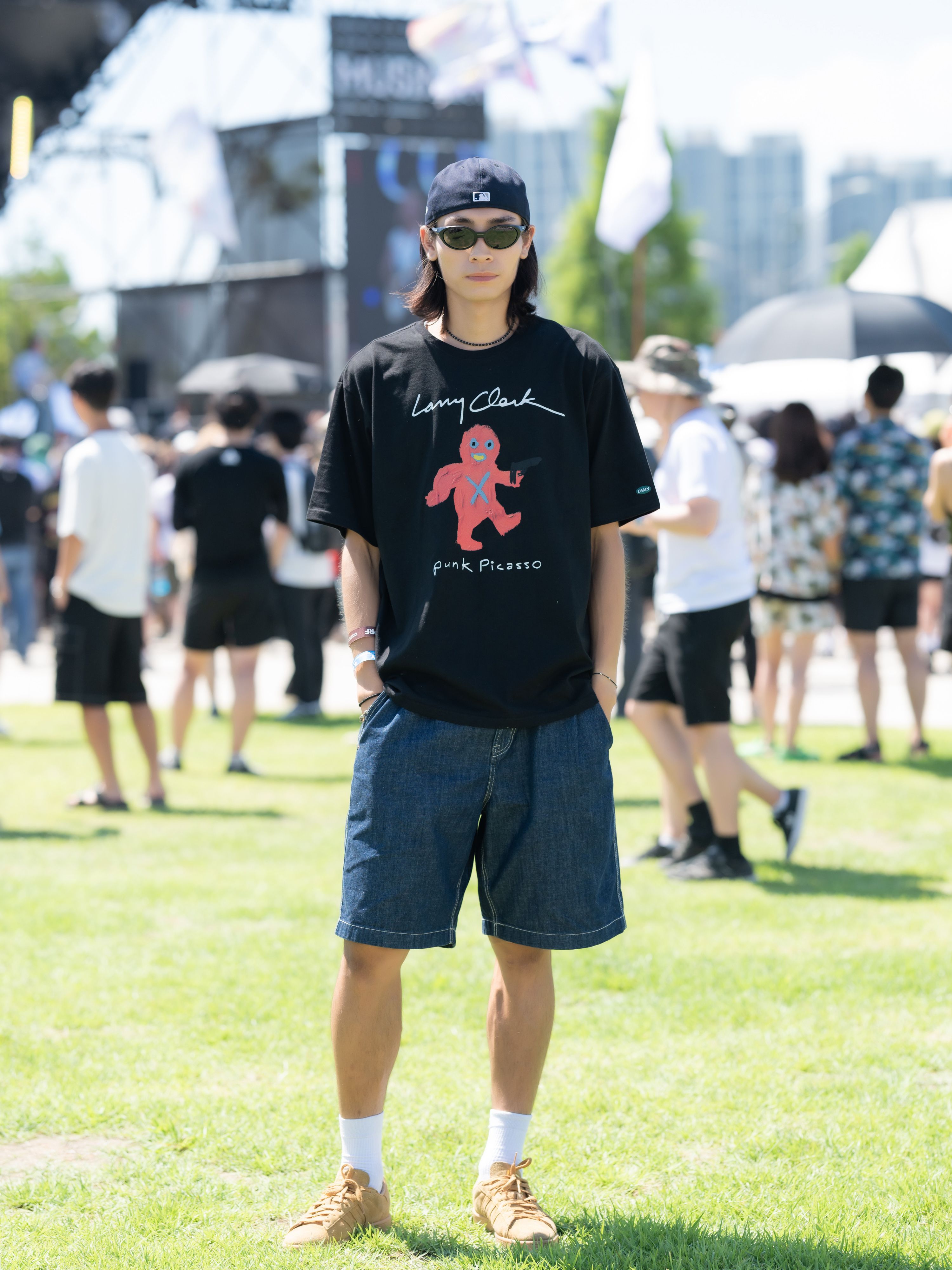 MUSINSA公式 | LARRY CLARK PUNK PICASSO SS BLACK