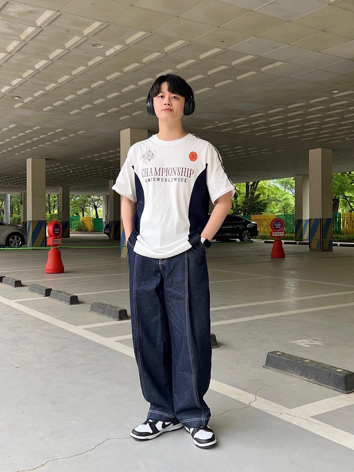 MUSINSA | AMES-WORLDWIDE CHAMPIONSHIP TEE WHITE (AM2DMUT506A)