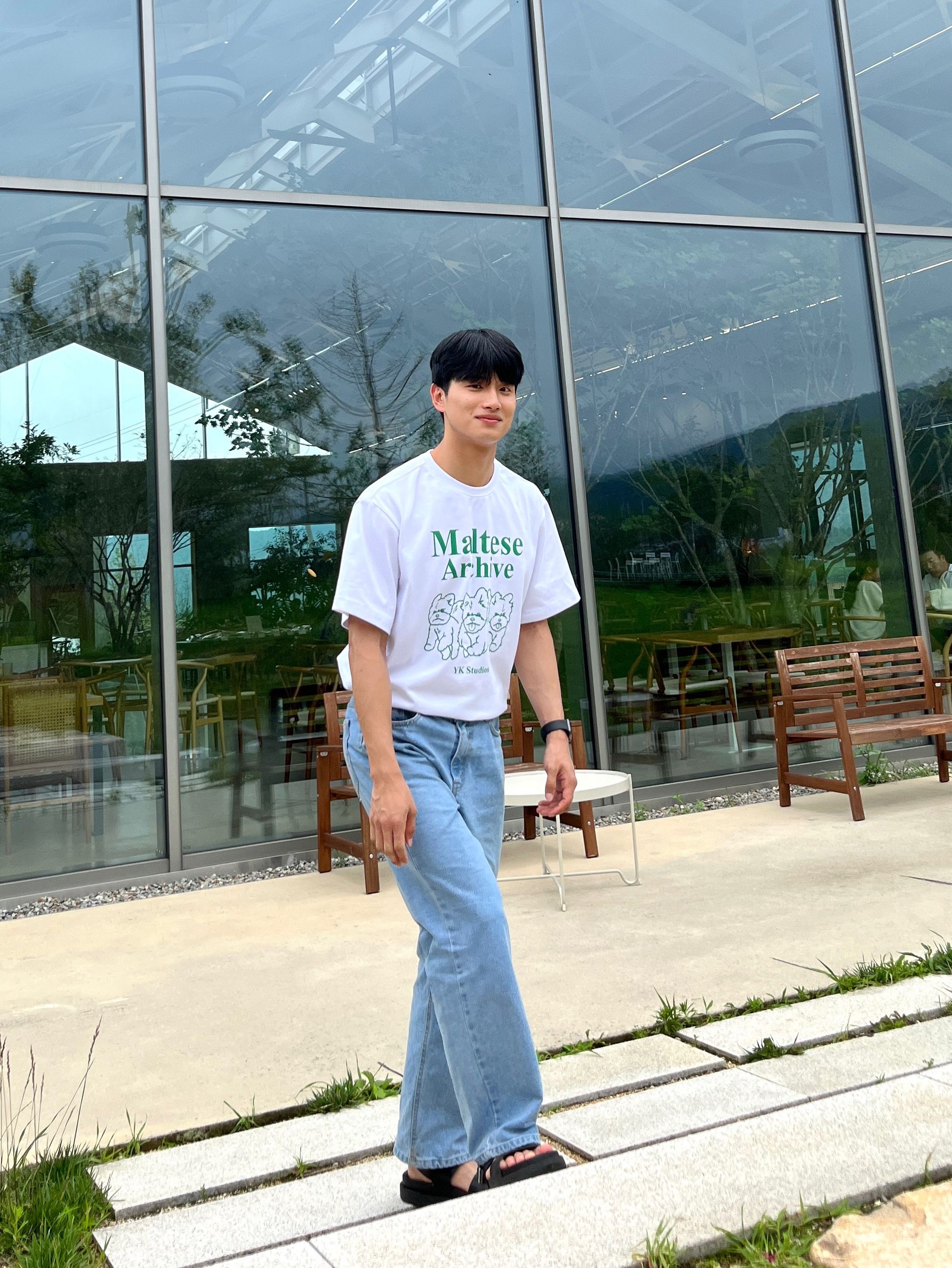 【WAIKEI】Maltese Multi Embroidery Denim Pants MUSINSA | WAI KEI Maltese Multi-Embroidery Denim Pants Light