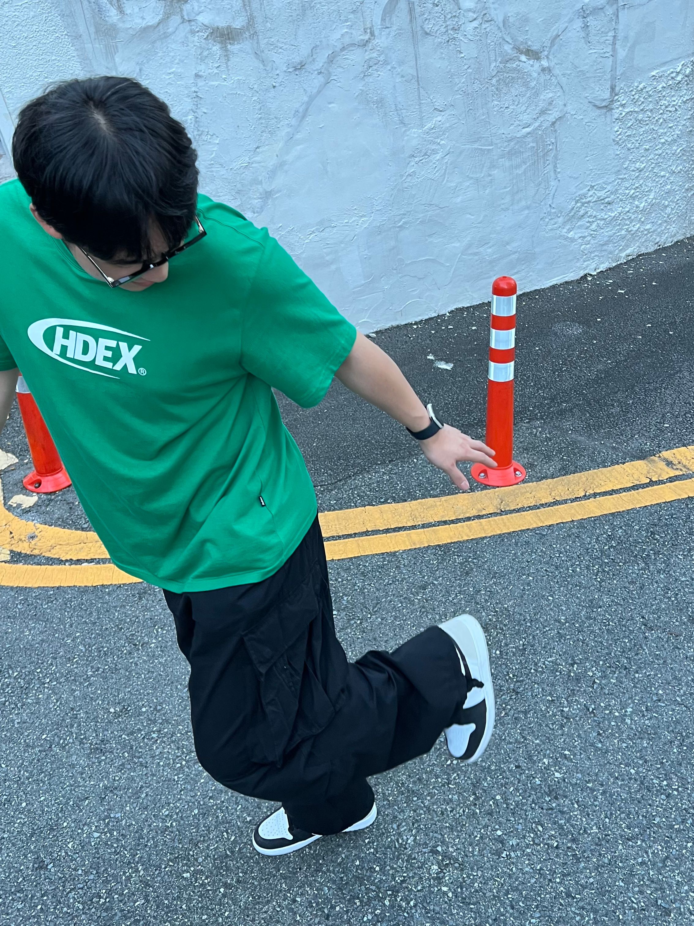 MUSINSA公式 | HDEX メインロゴオーバーサイズ半袖Tシャツ