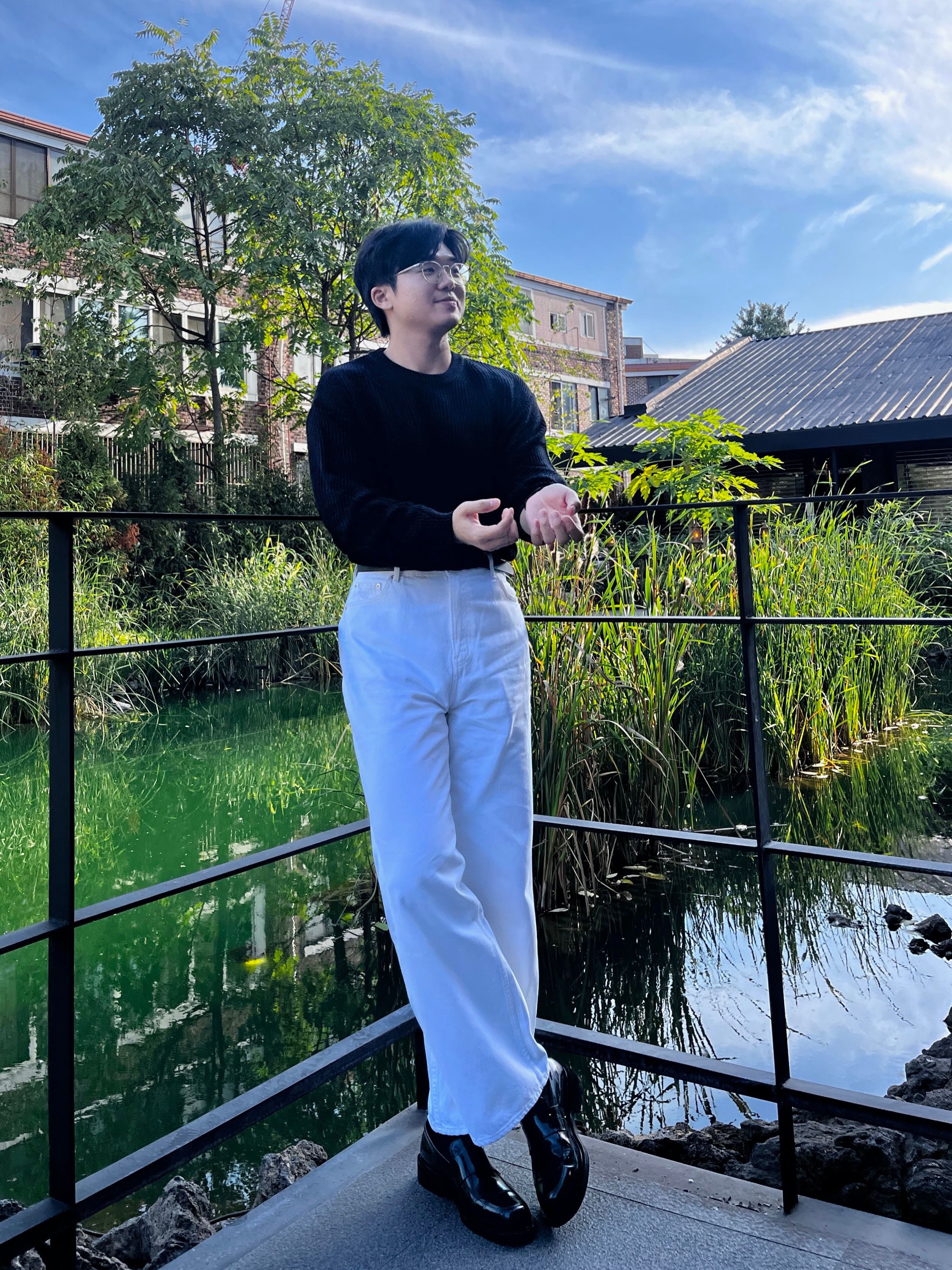 MUSINSA | DOFFJASON Bullseye O-ring hard leather belt