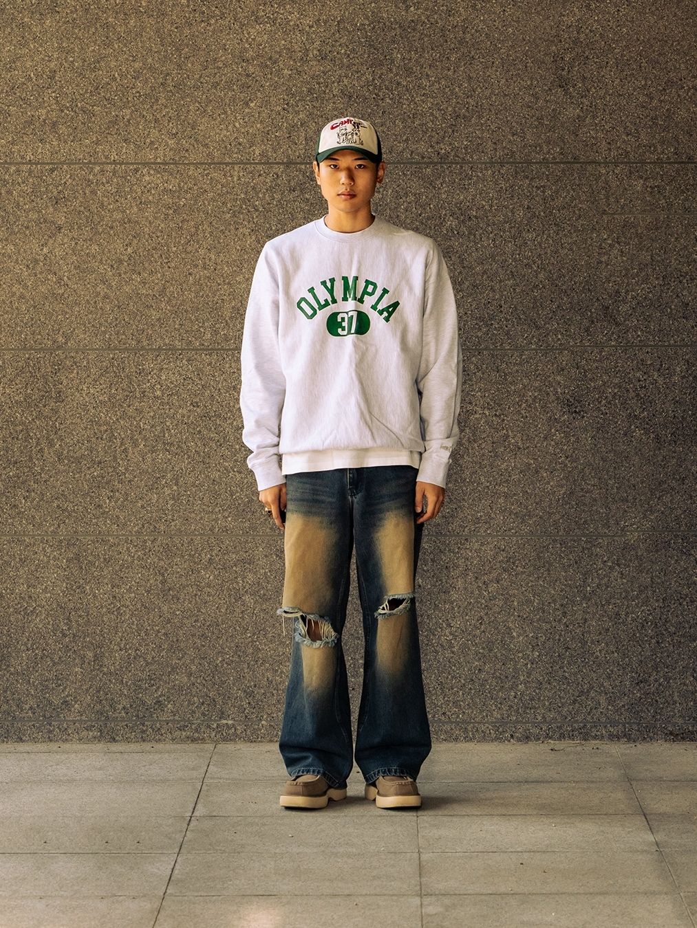 ★TRAVEL★ 3PACK Basic Traveler Pigment Sweatshirt MUSINSA | TRAVEL [3-PACK] BASIC TRAVELER PIGMENT SWEATSHIRT