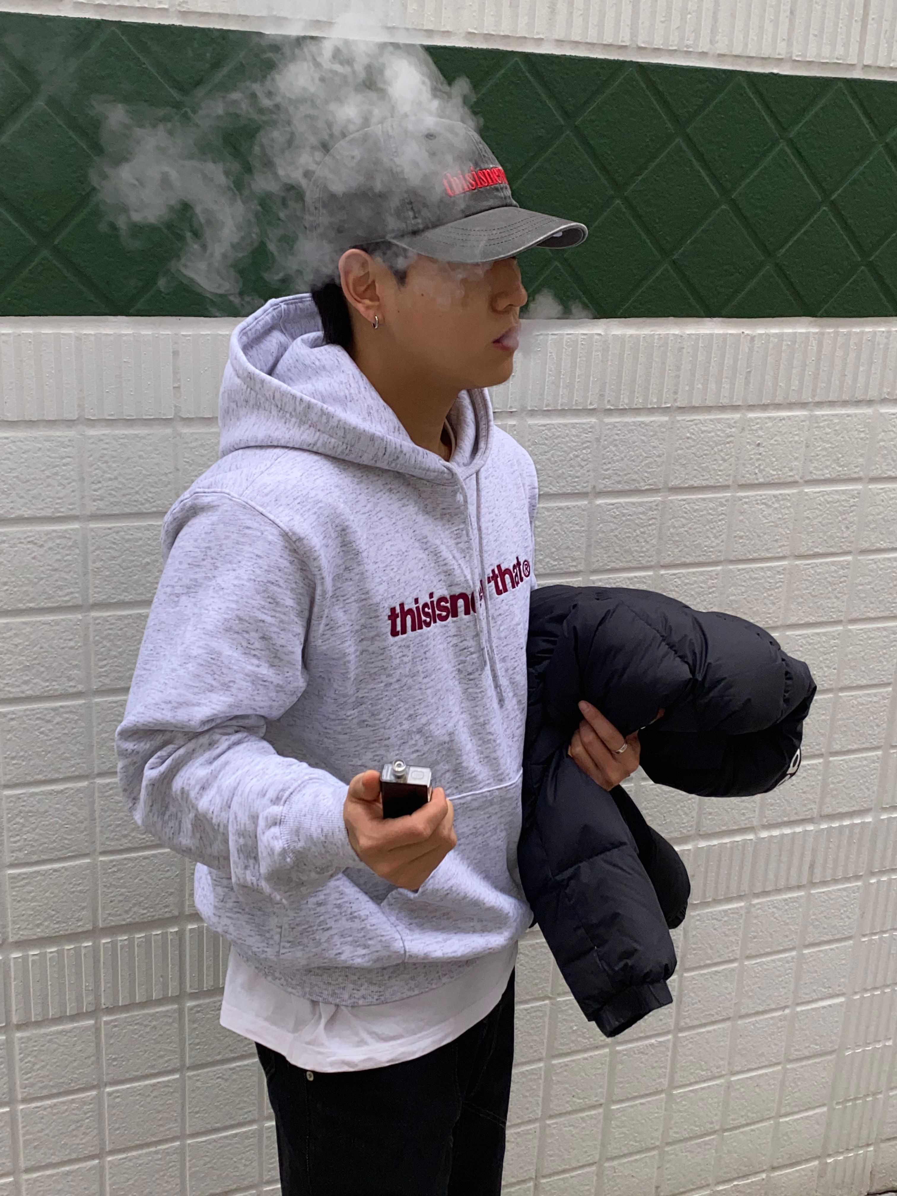 MUSINSA | thisisneverthat® (FW23) T-Logo Hoodie Black