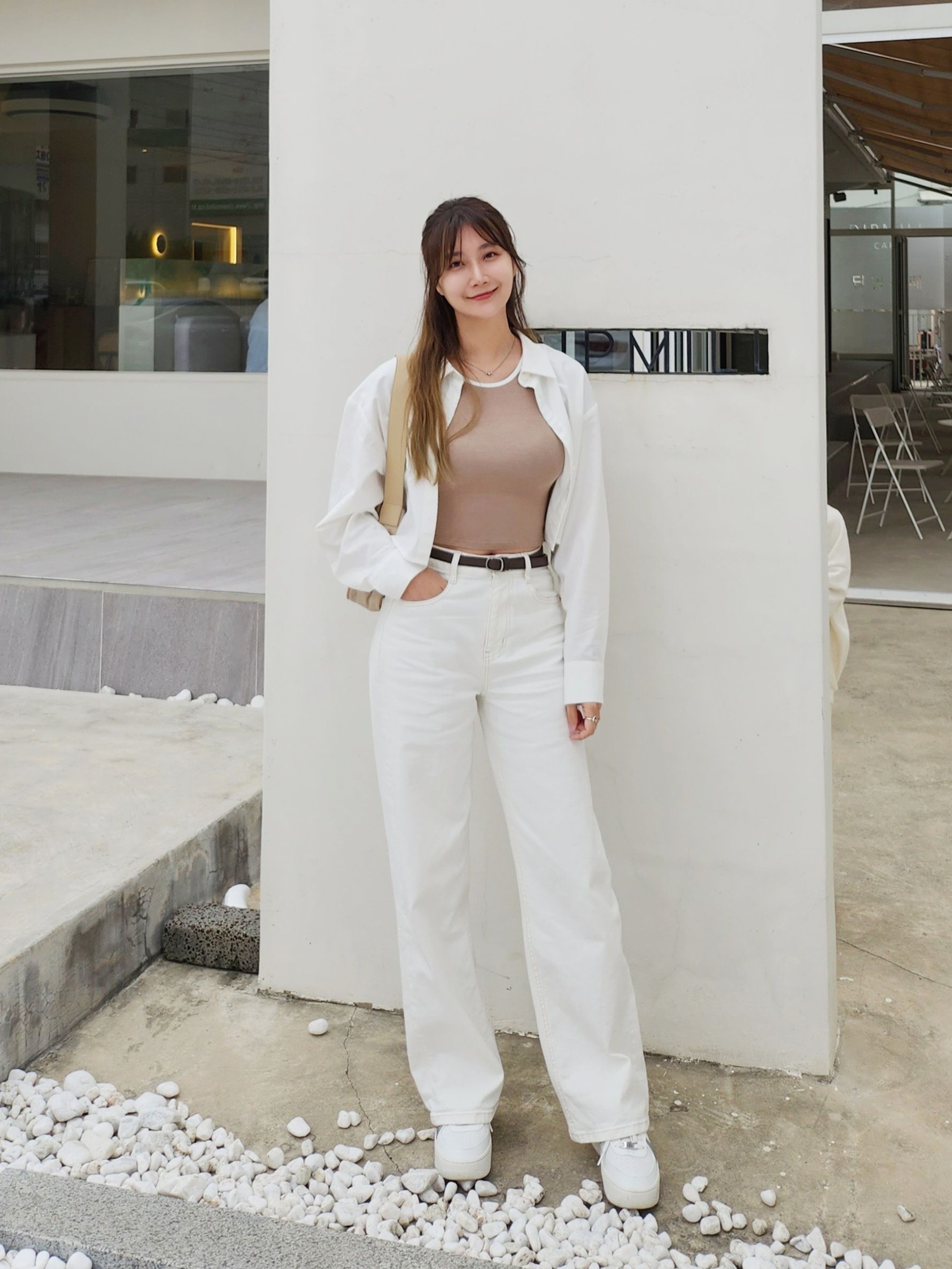 セットアップ AVANDRESS[SET]French LinenSlim Crop shirt & Sleeveless Dress MUSINSA | AVANDRESS French Linen Like Loose Fit Crop Shirt
