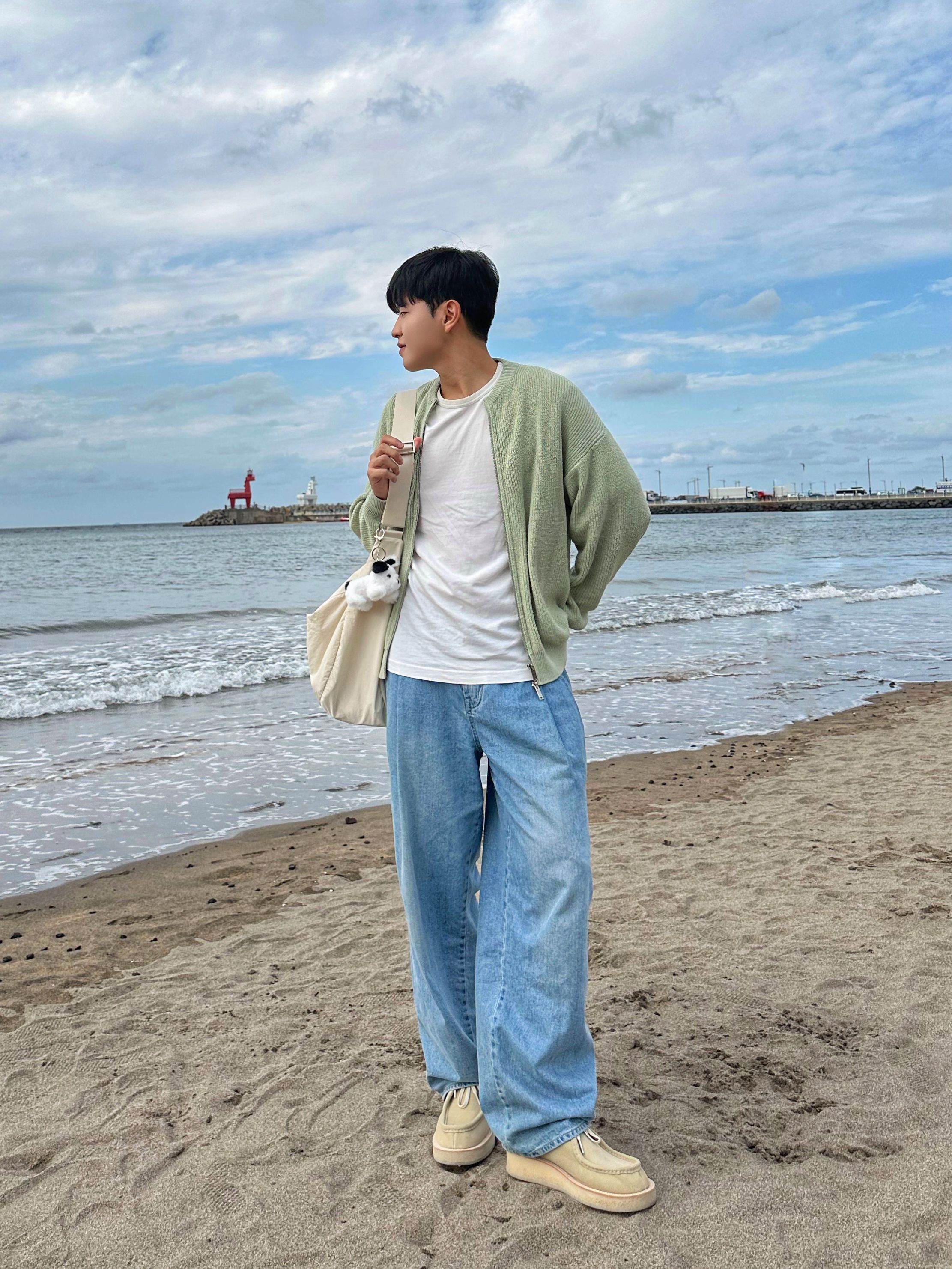 【SATUR】Vinales Retro 2-Tuck Denim Pants - Light Blue MUSINSA | SATUR Vinales Retro Two Tuck Denim Pants Light Blue