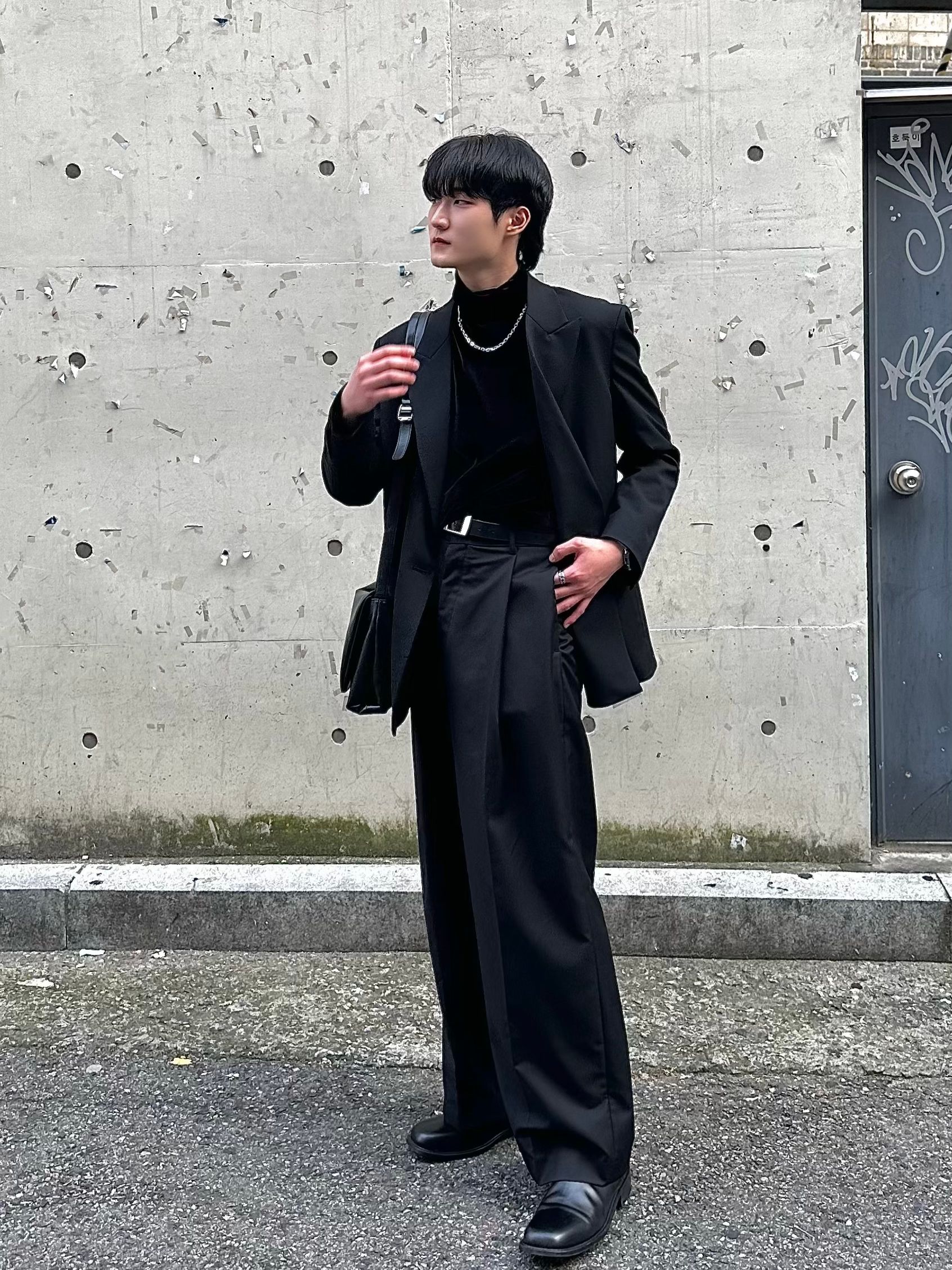 MUSINSA | MUSINSA STANDARD OVERSIZED DOUBLE BREASTED BLAZER