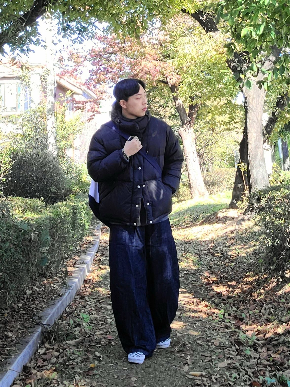 ★BROWNBREATH★ CARGO WASHED BALLOON PANTS INDIGO CARGO WASHED BALLOON PANTS - INDIGO - Brownbreath Online Store