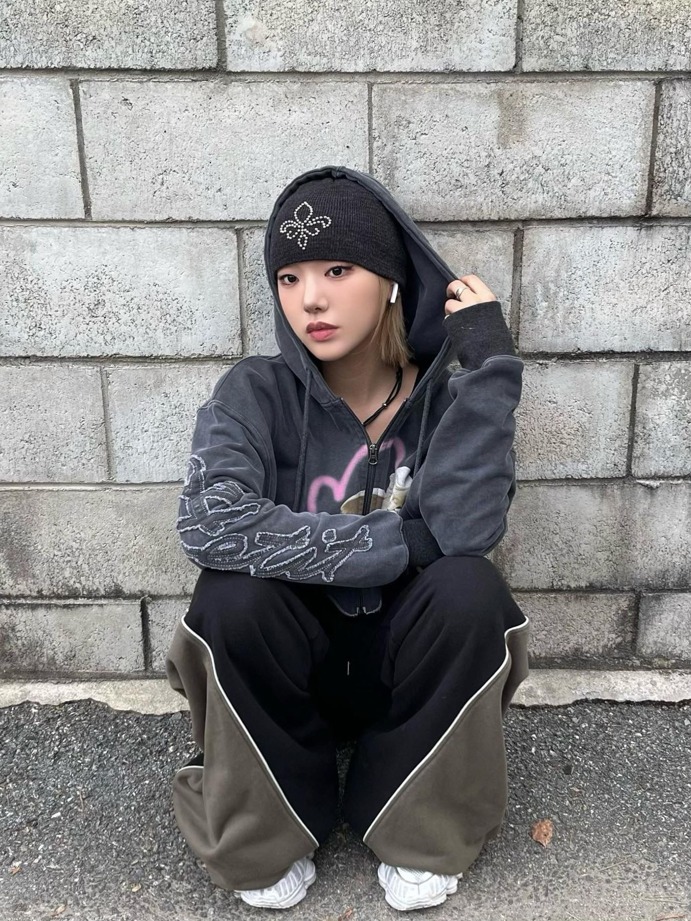 【CPGN STUDIO】23FW★ Beyond and Pigment Hoodie MUSINSA | CPGN STUDIO [2-WAY] Sleeve Star Pigment Hood Zip