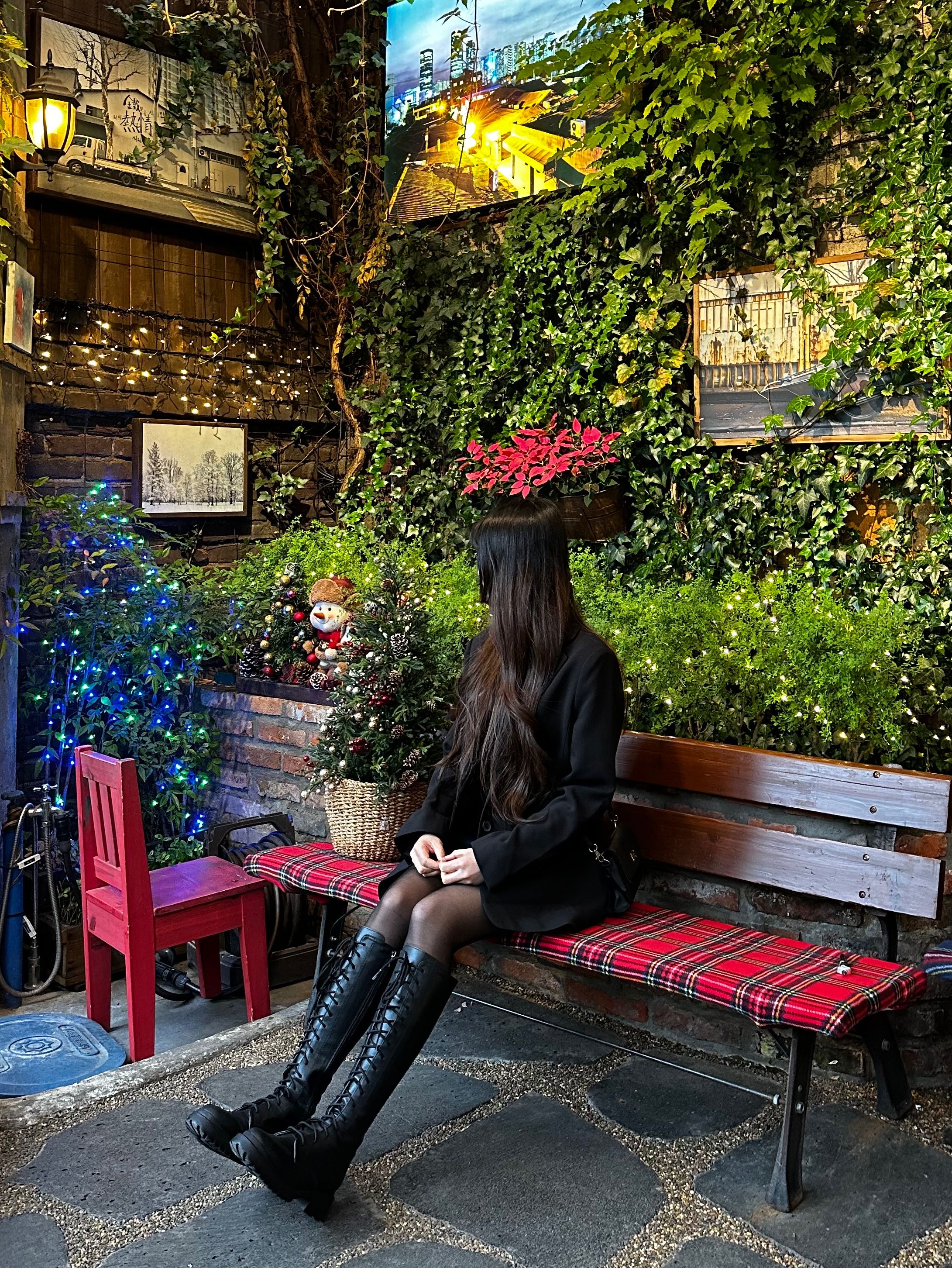 MUSINSA公式 | FANCY CLUB [NF] Check Print Mini Skirt (GREEN)_F22ZC822