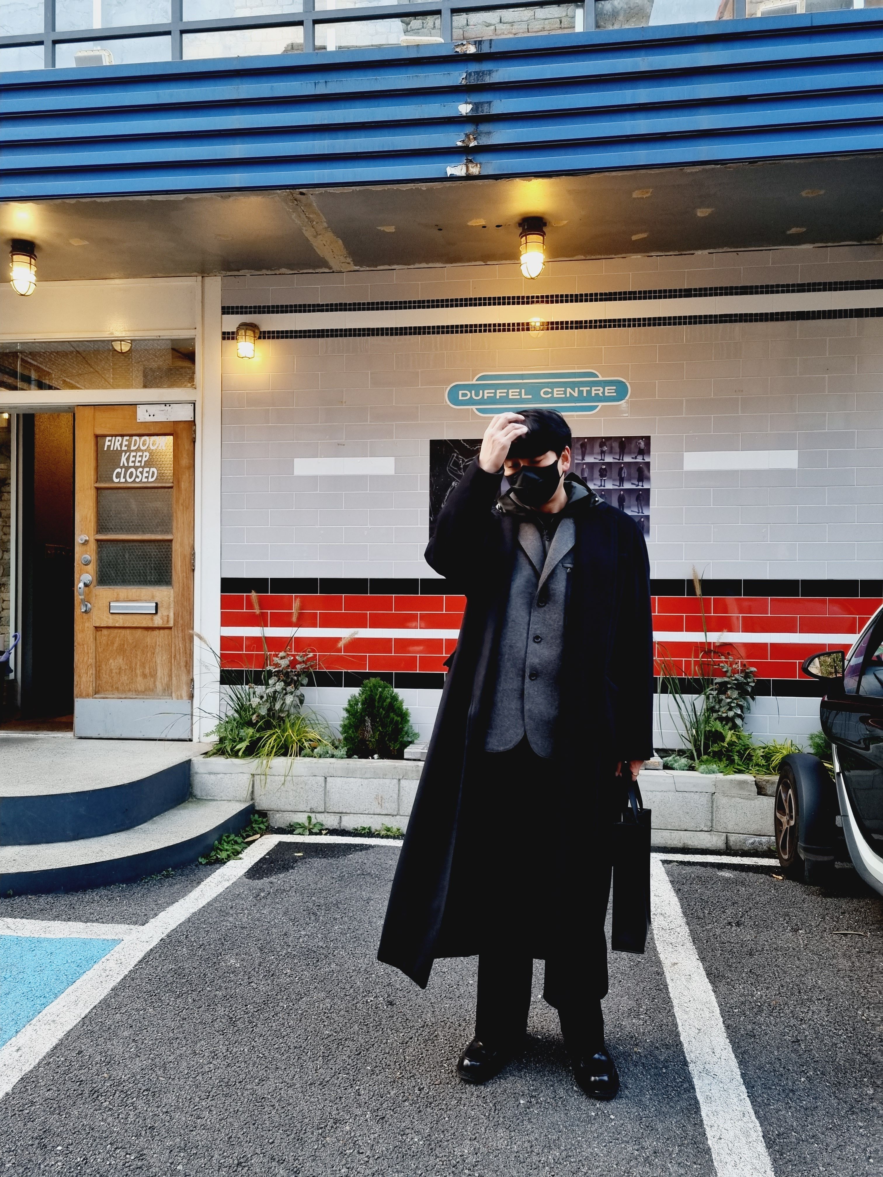 MUSINSA公式 | LMOOD レイヤーテクニカルブレザージャケットカーキブラウン